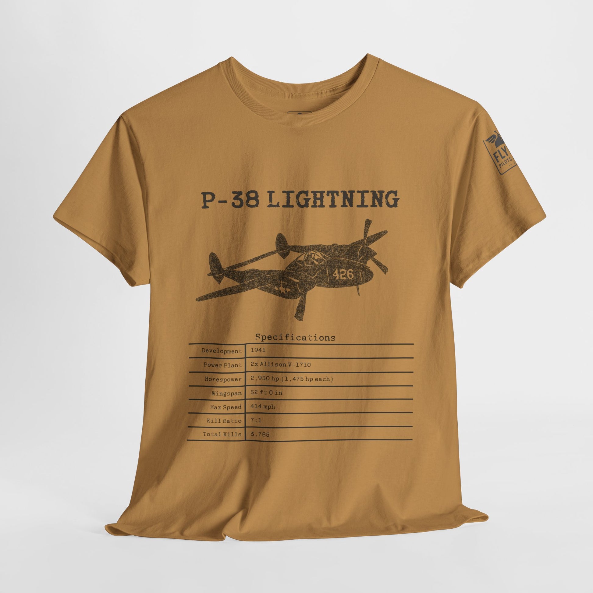 P-38 Lightning Stats