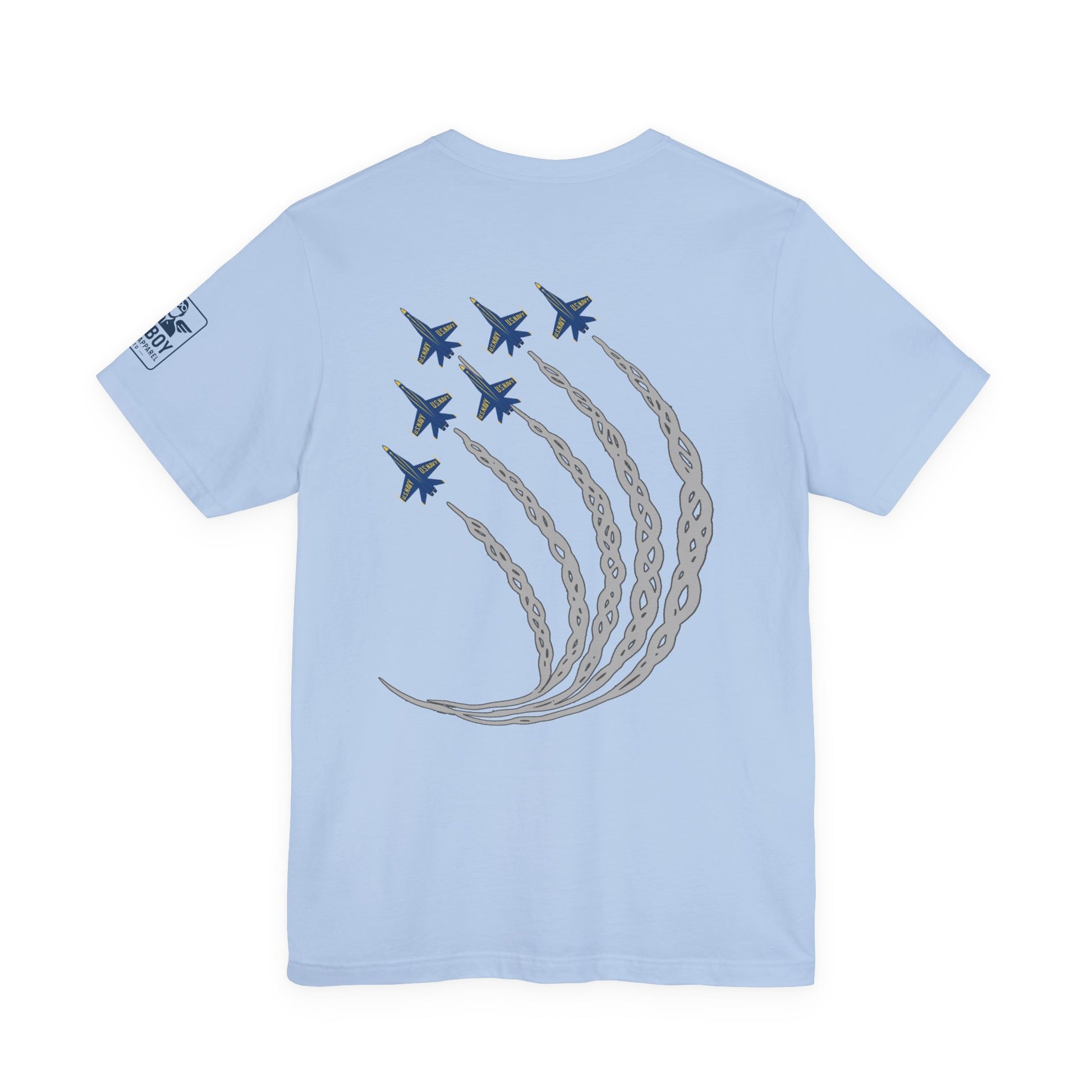 Future Blue Angels Pilot (front/back)- Young Adult/Teen Jersey Tee
