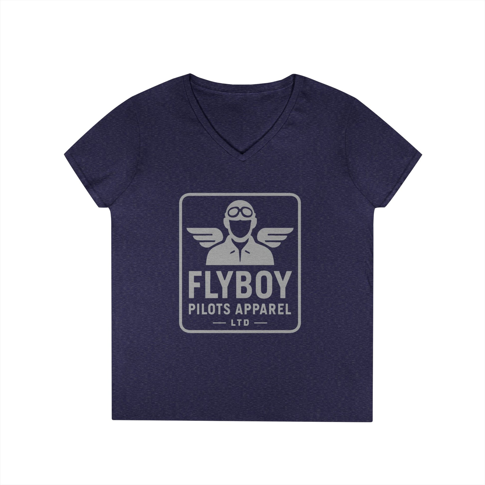 Flyboy Logo -  Ladies V-Neck T-Shirt