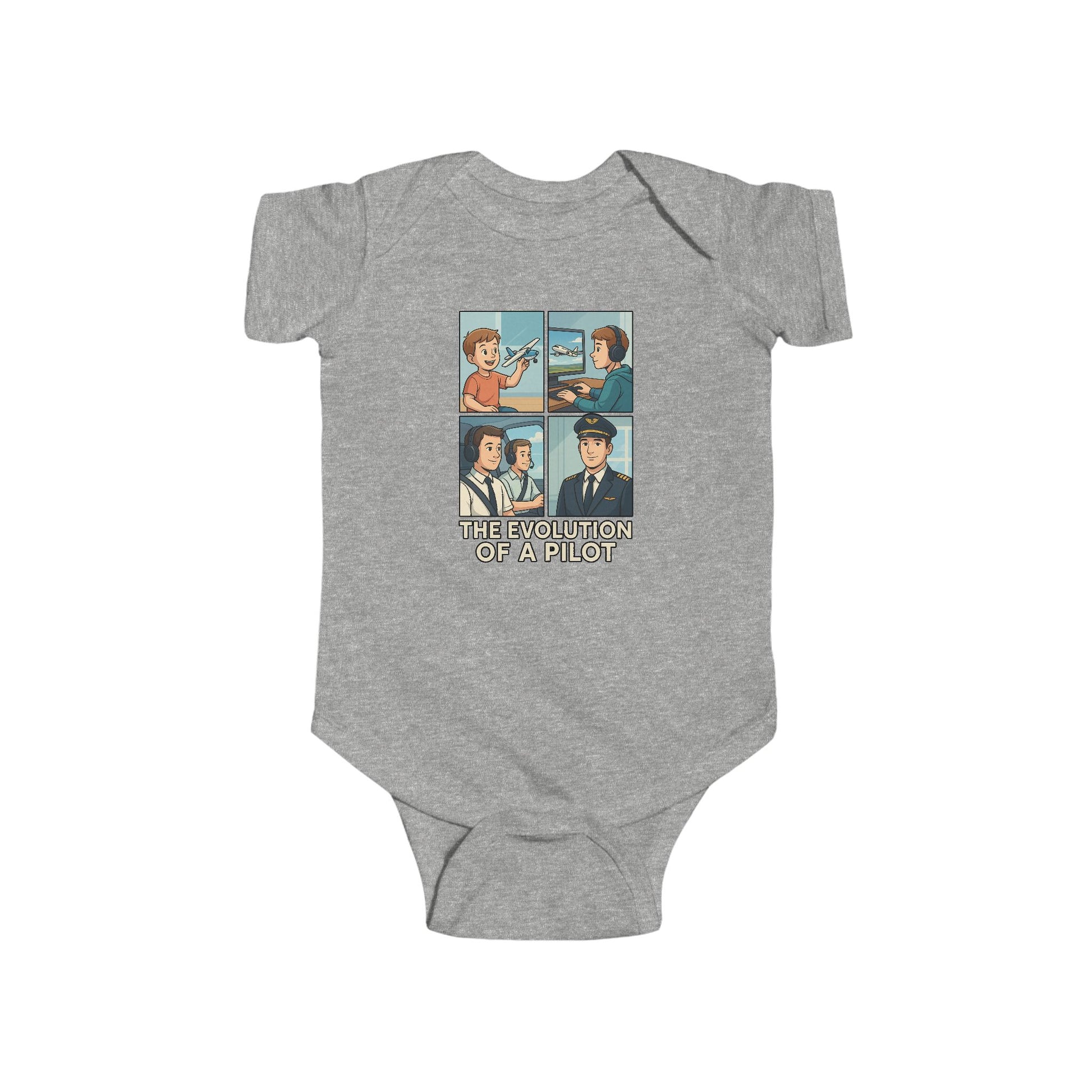 Evolution of a Pilot - Infant Onesie