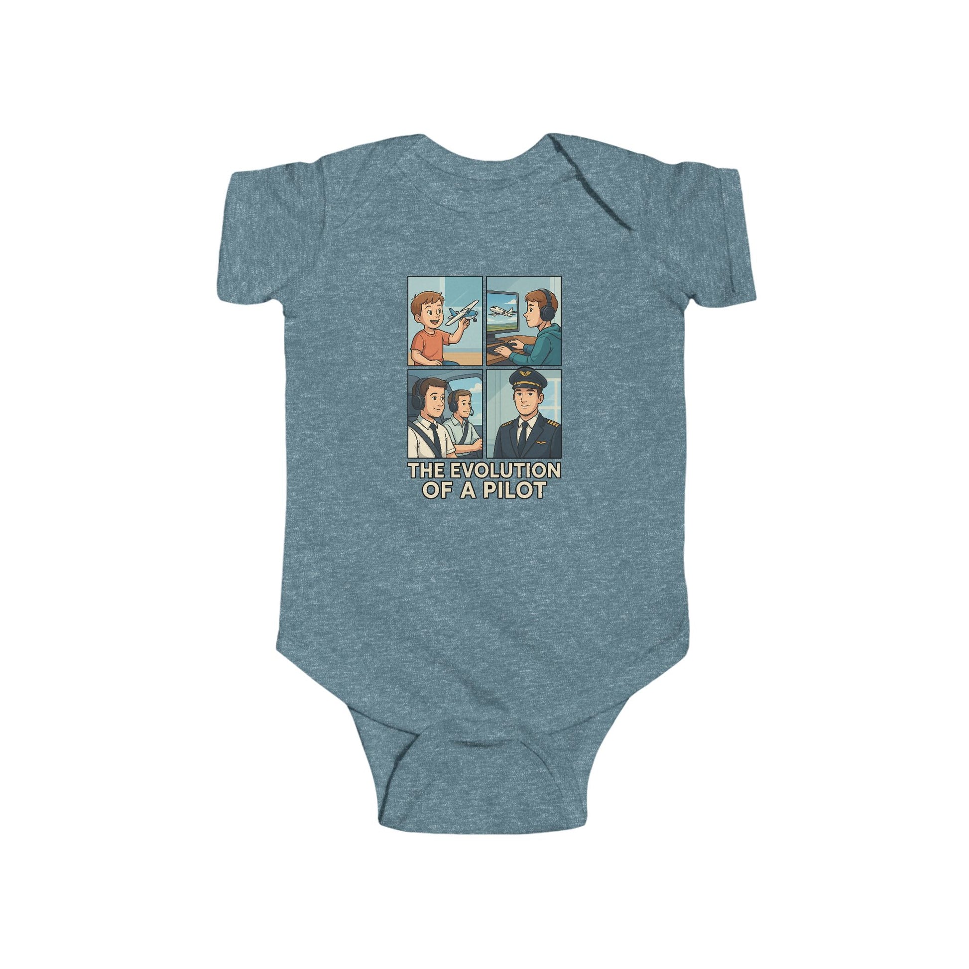 Evolution of a Pilot - Infant Onesie