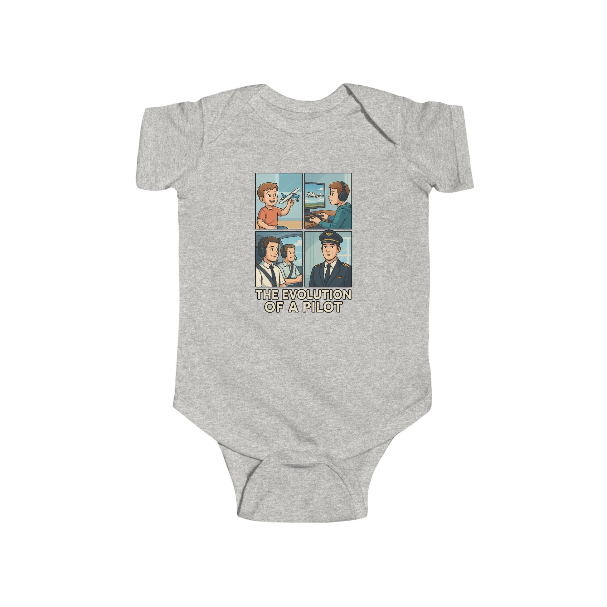Evolution of a Pilot - Infant Onesie