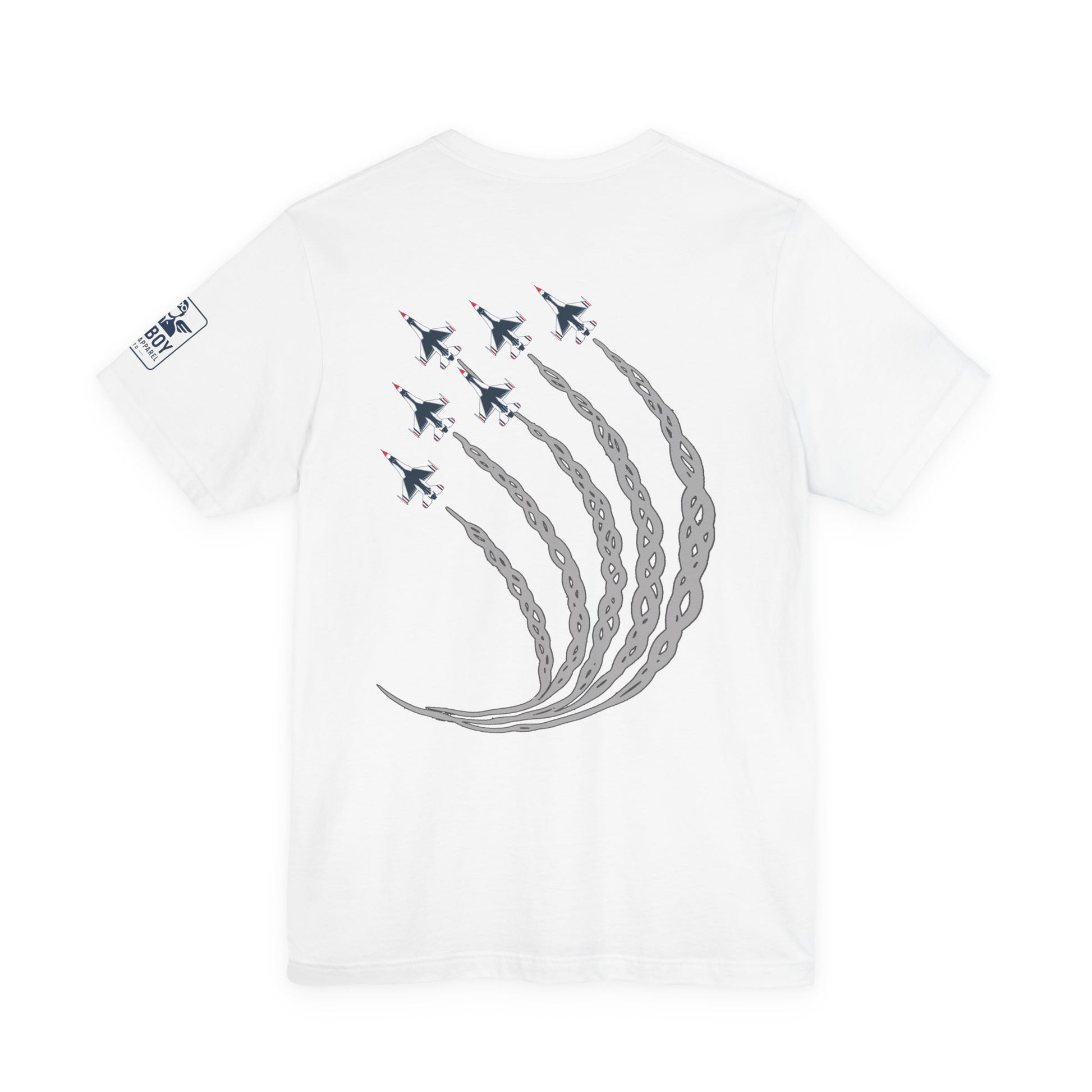 Future Thunderbirds Pilot (front/back)- Young Adult/Teen Jersey Tee