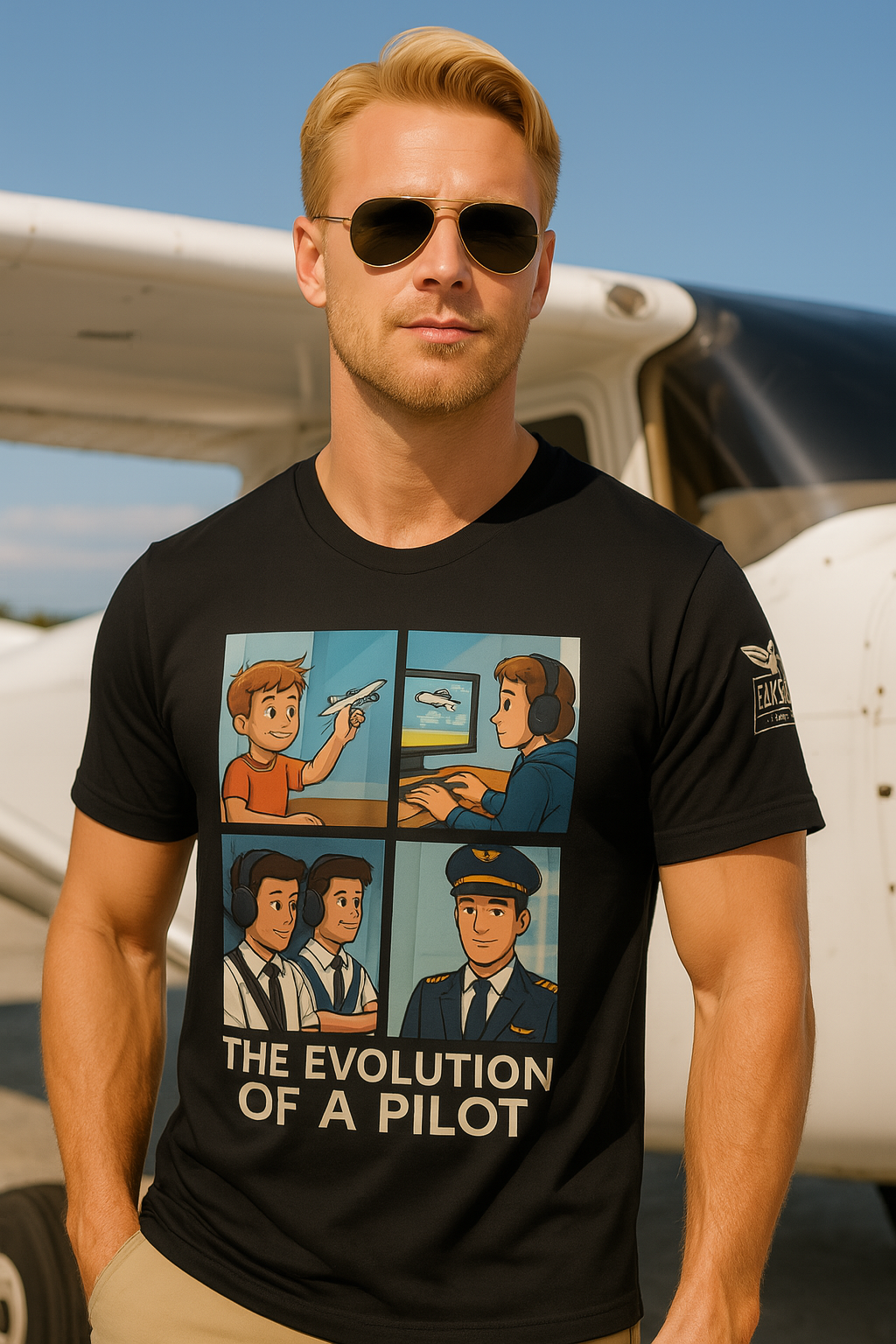 Evolution of a Pilot - T-Shirt