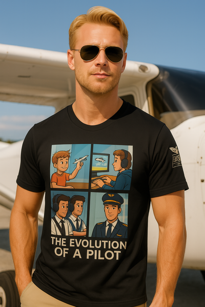 Evolution of a Pilot - T-Shirt