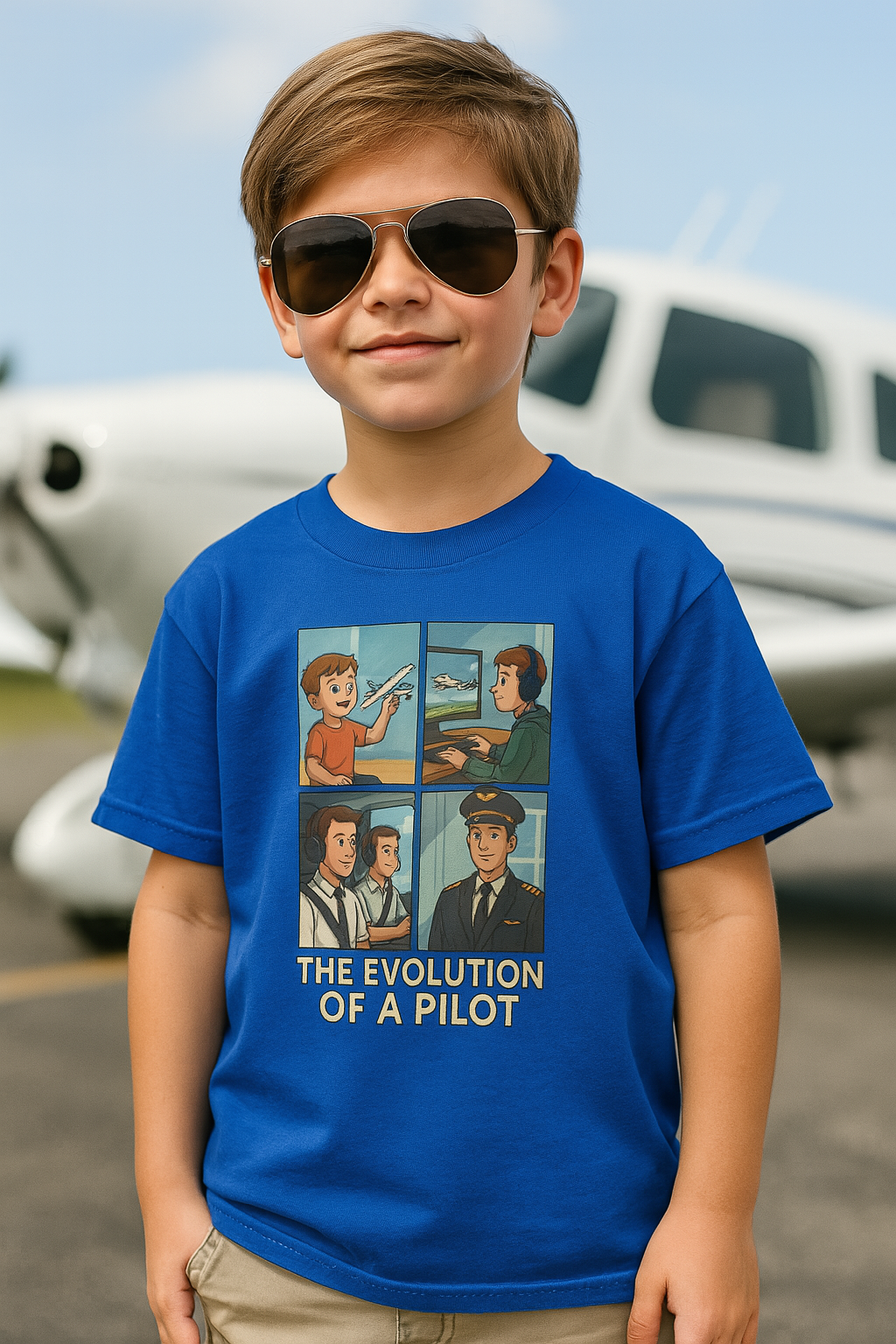 Evolution of a Pilot - Youth Tee