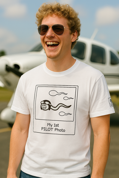 My 1st Pilot Photo - T-Shirt