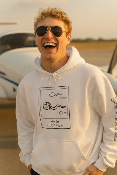 My 1st Pilot Photo - Hooded Sweatshirt