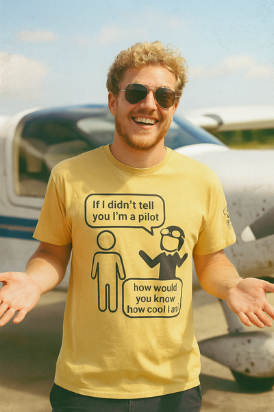 If I didn't tell you I'm a pilot... - T-Shirt