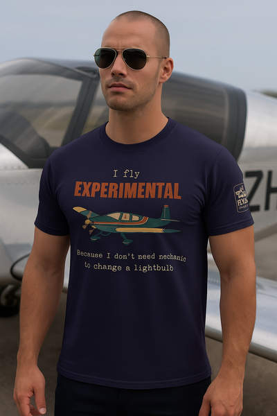 I fly Experimental - Low wing - T-Shirt
