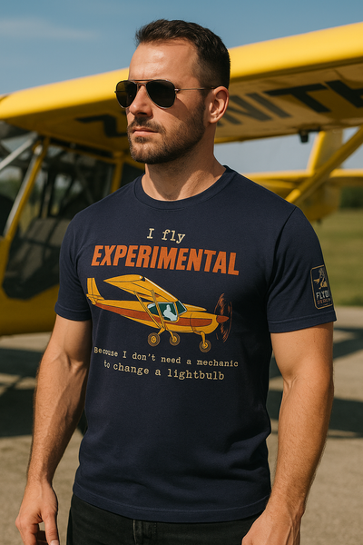 I fly Experimental - High wing - T-Shirt