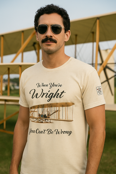When you're Wright, you can't be wrong - T-Shirt