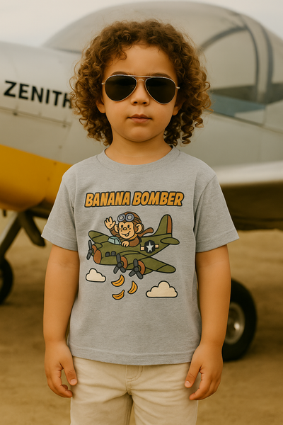 Banana Bomber - Toddler Cotton Tee