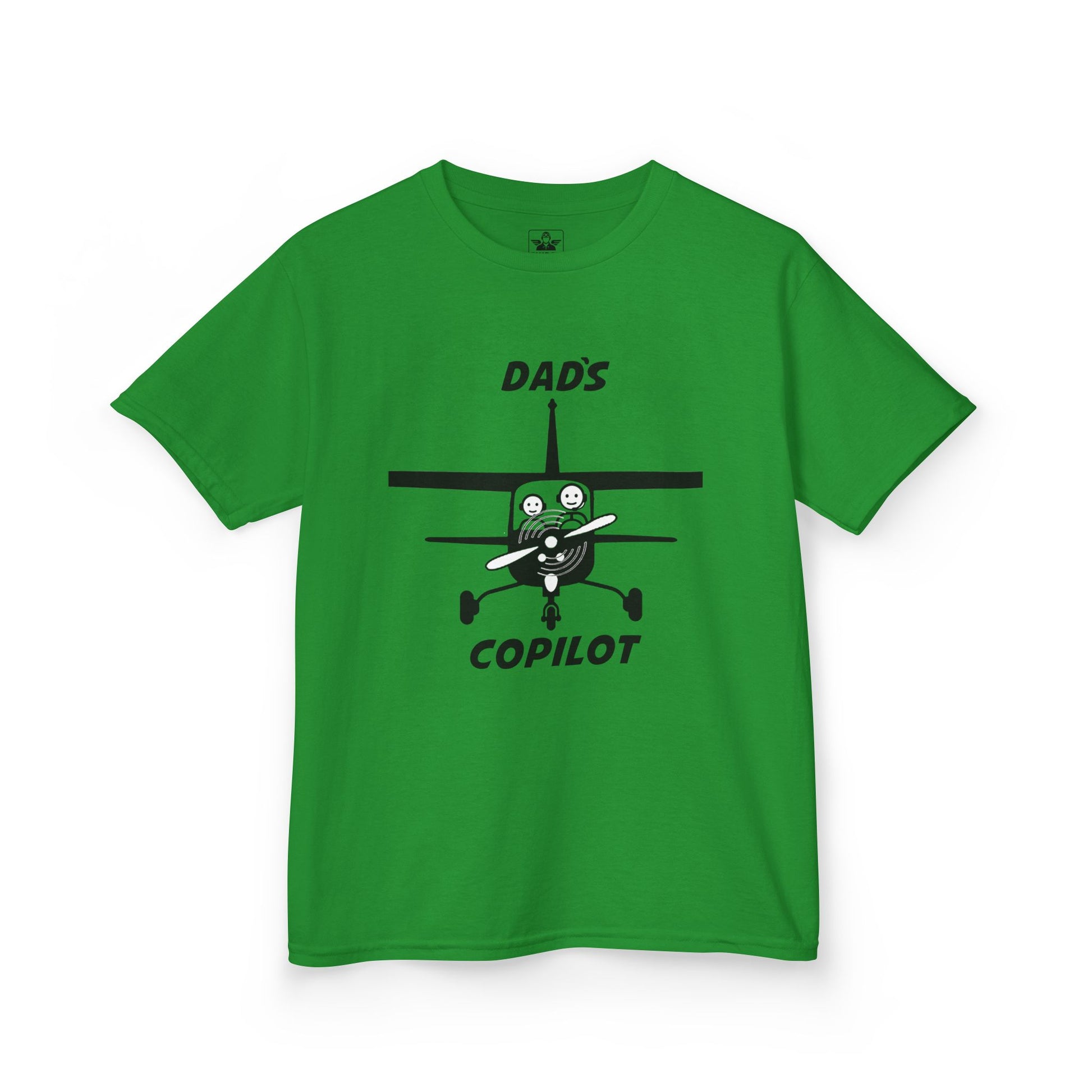 Dad's Copilot - Youth Cotton Tee