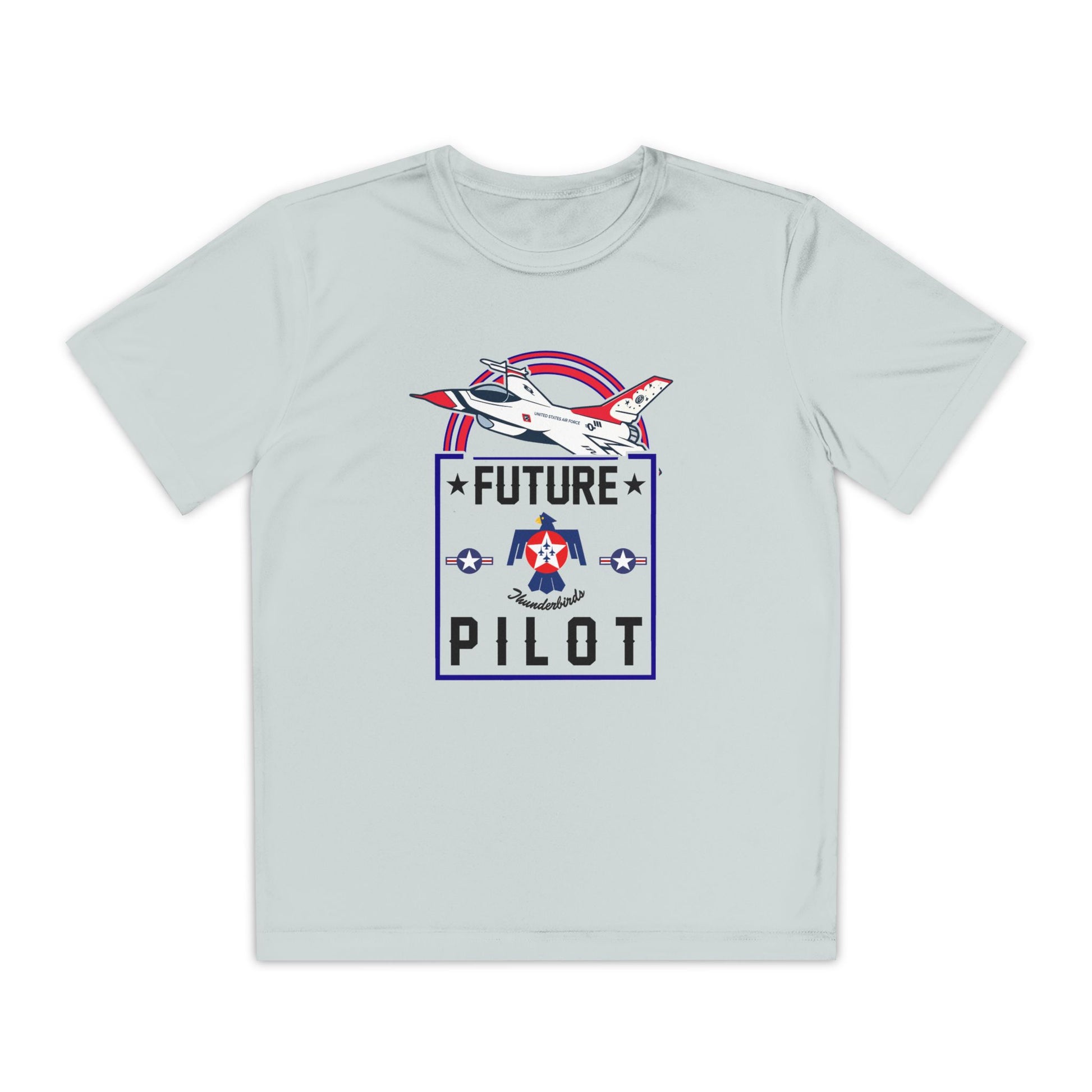 Future Thunderbirds Pilot (front/back)- Youth Jersey Tee
