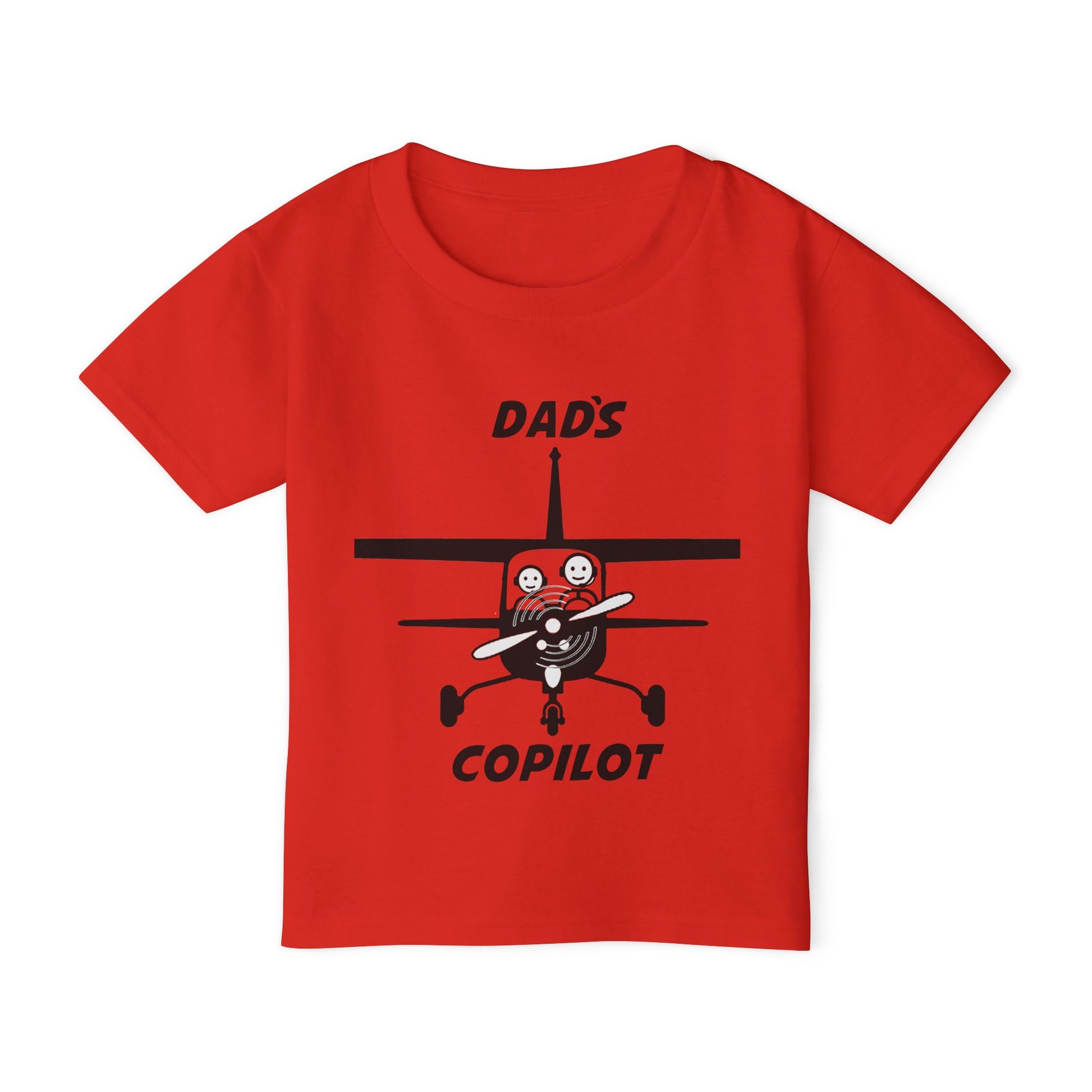 Dad's Copilot - Toddler Cotton Tee