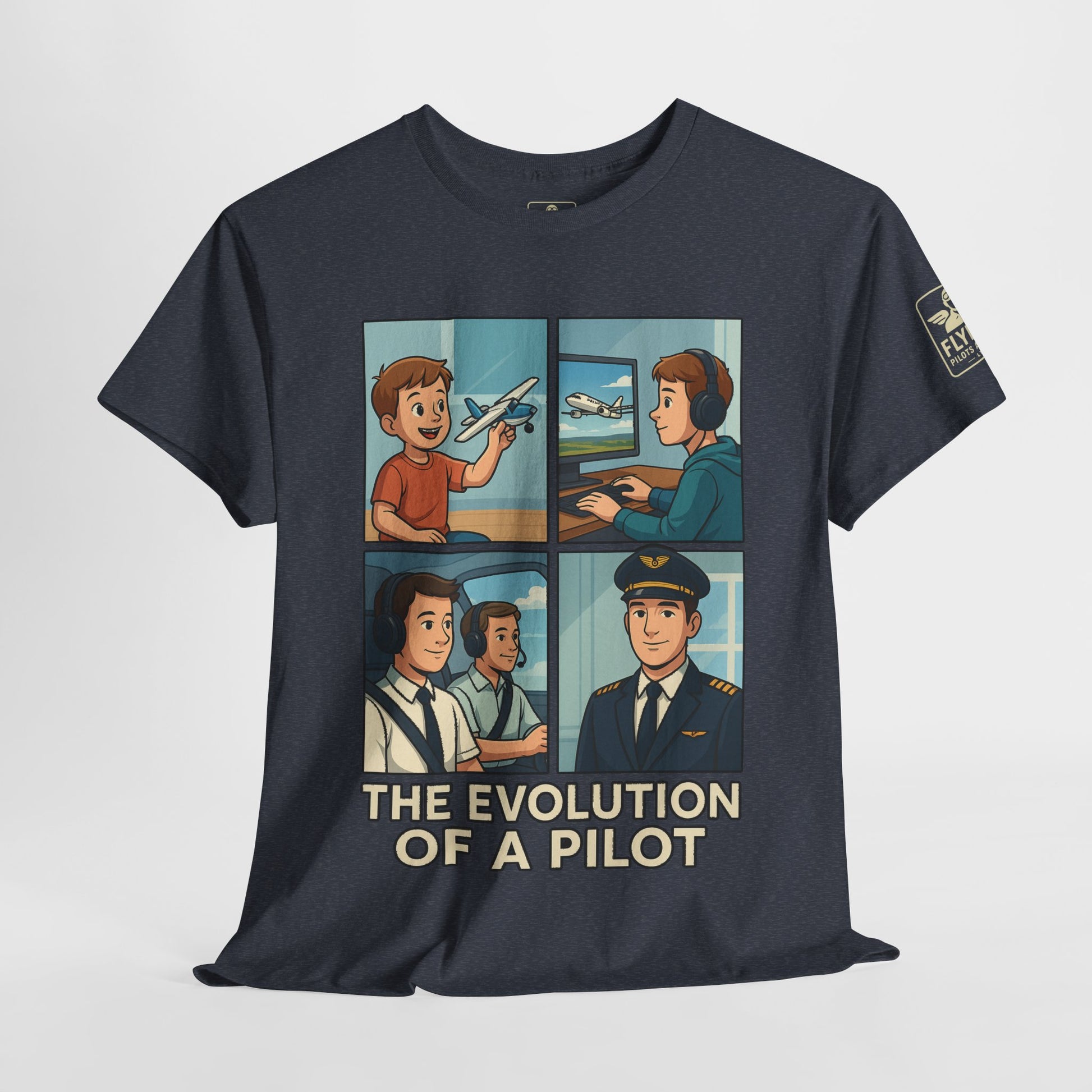 Evolution of a Pilot - T-Shirt