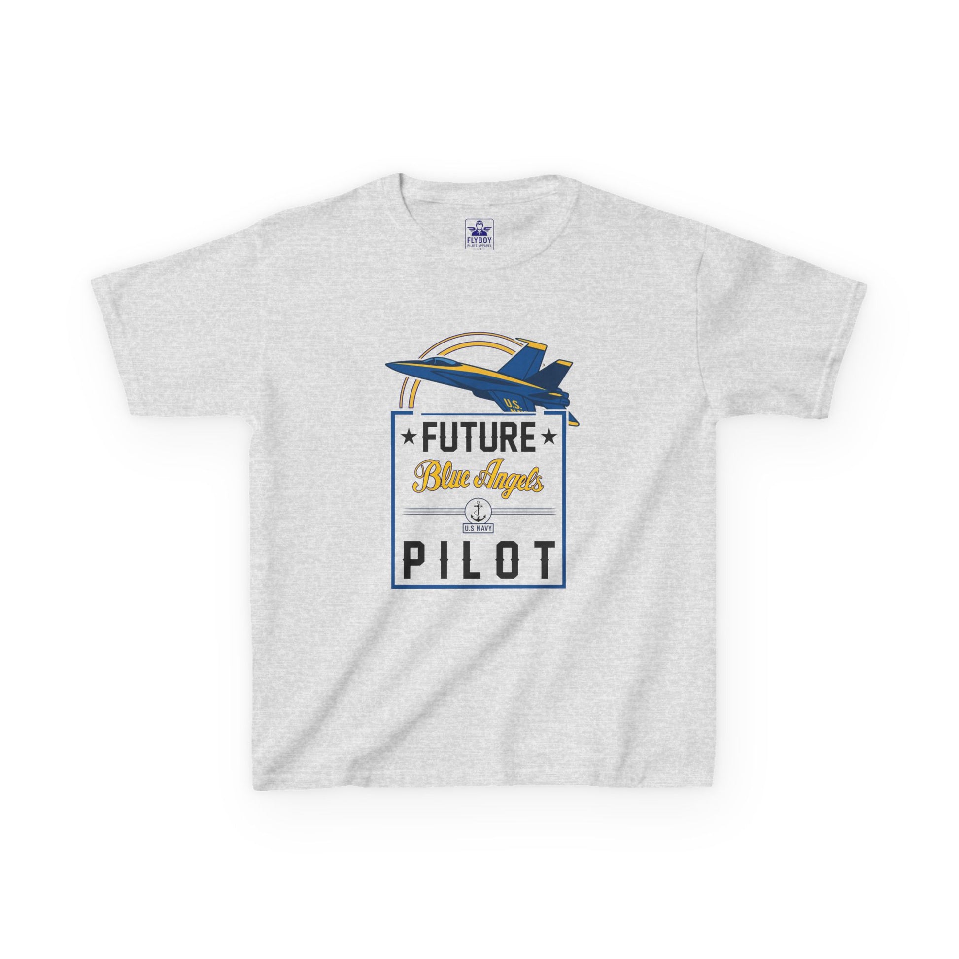 Future Blue Angels Pilot (front only)- Youth Cotton Tee