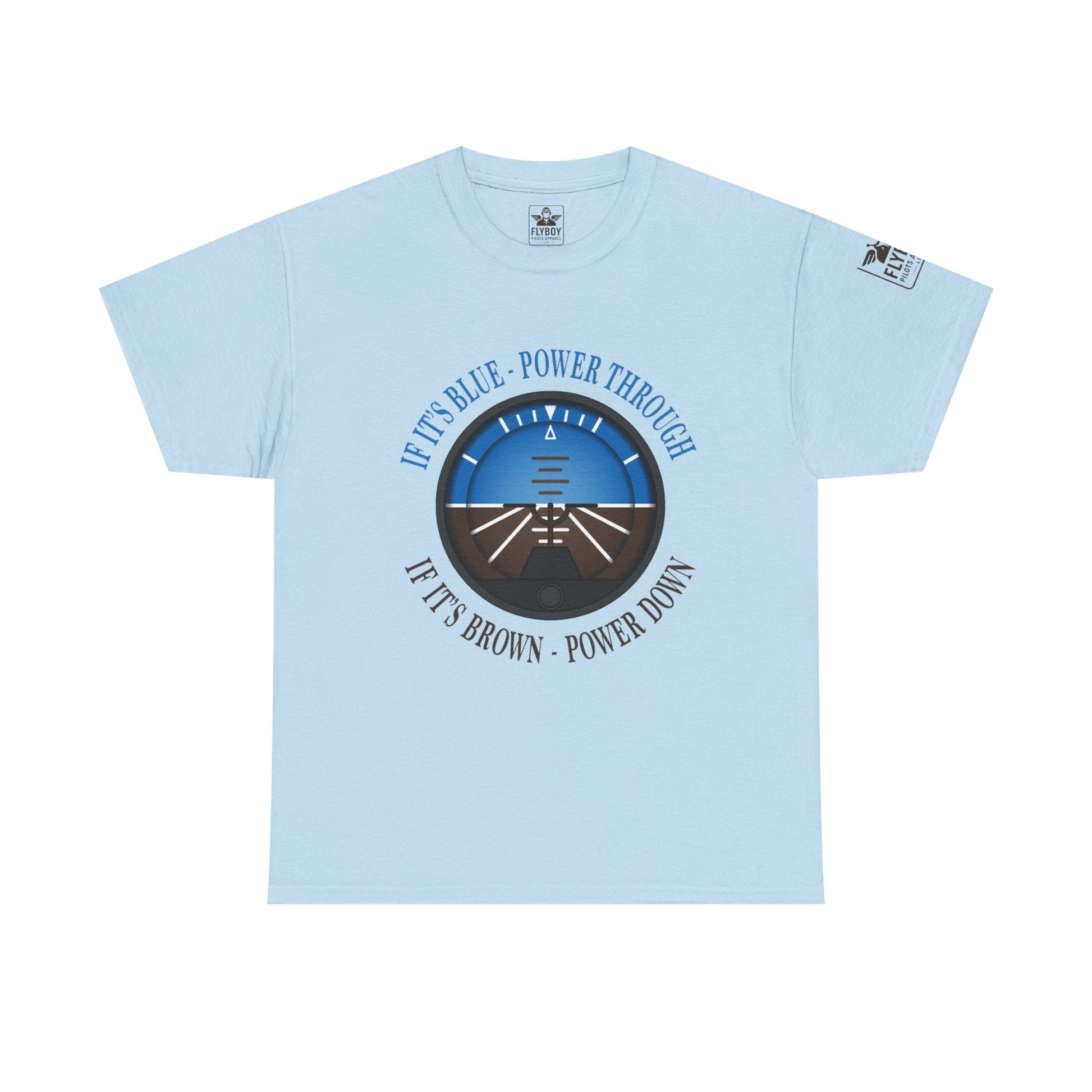 Blue, Power Through - Brown, Power Down