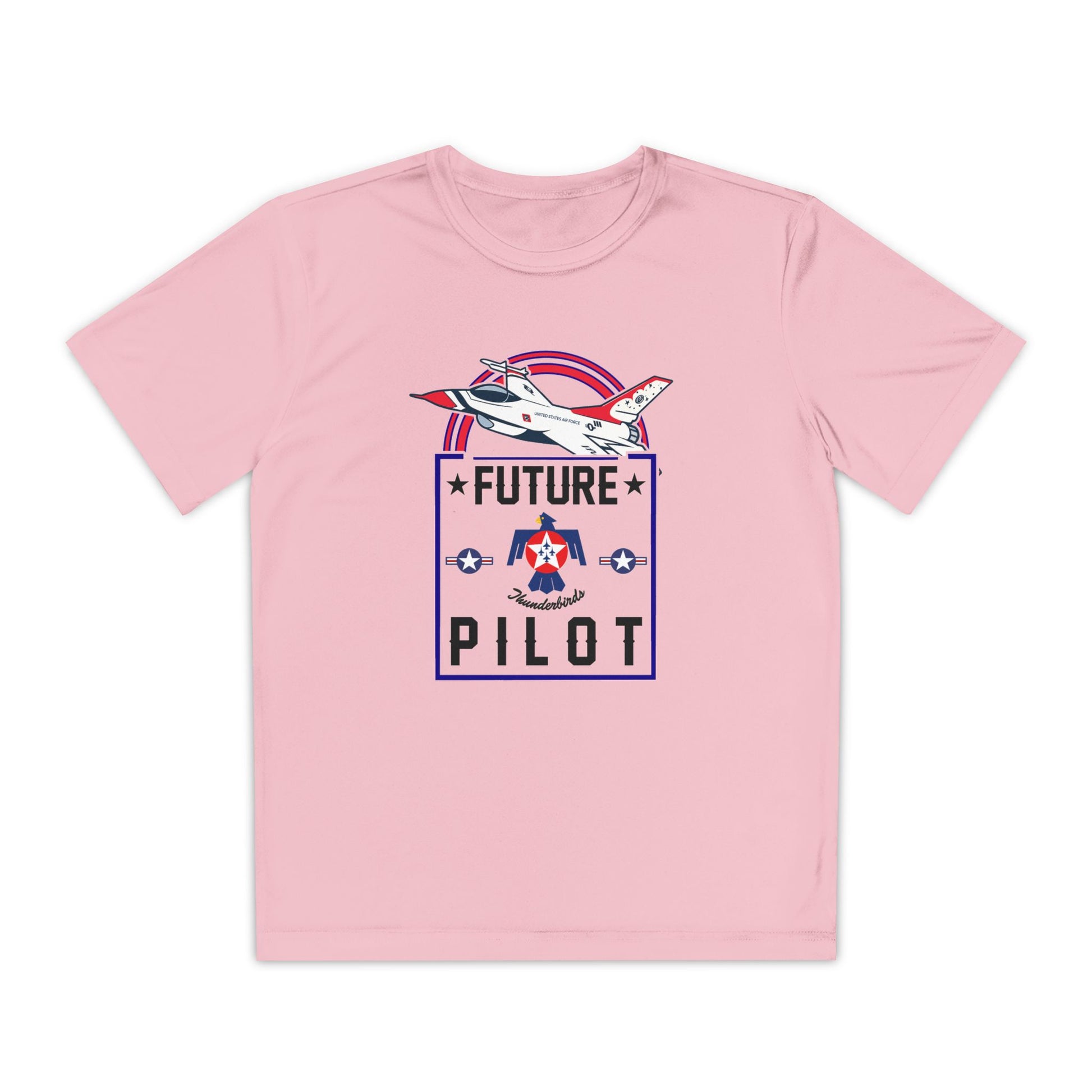Future Thunderbirds Pilot (front/back)- Youth Jersey Tee