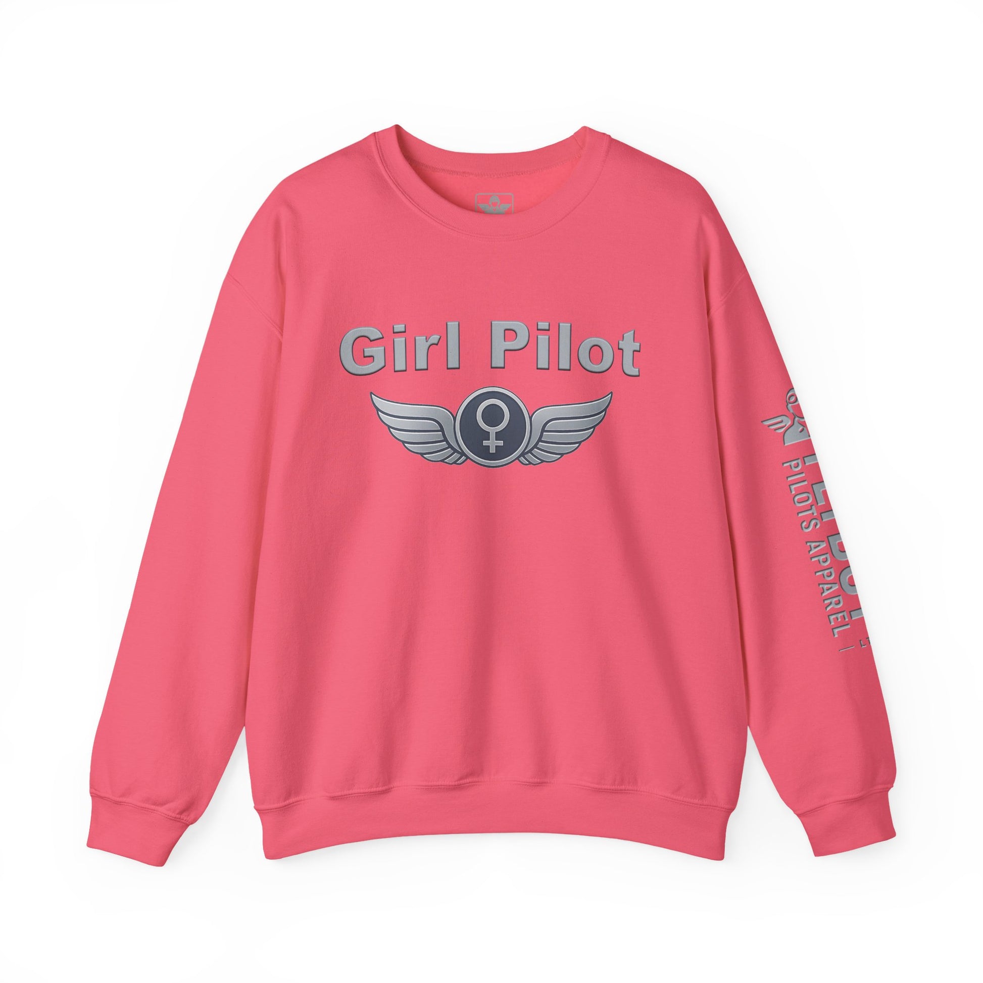 Girl Pilot - Crew Neck Sweatshirt