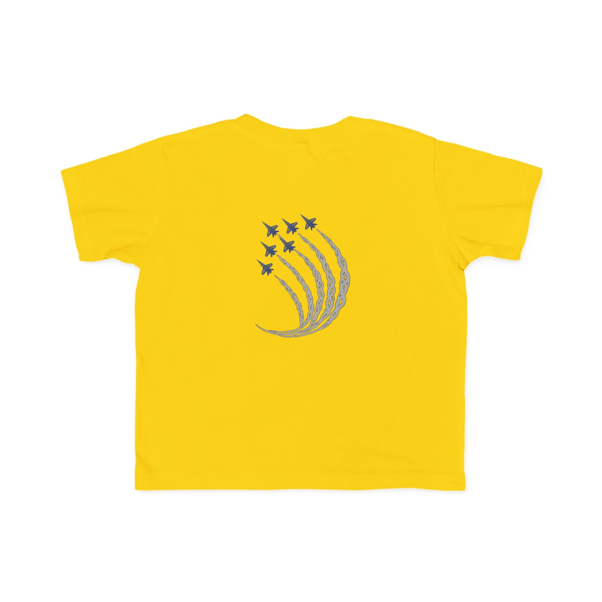 Future Blue Angels Pilot (front/back) - Toddler Jersey T-Shirt