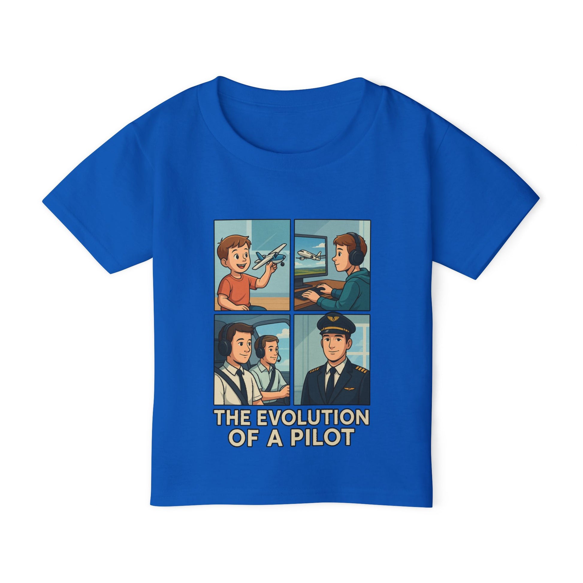 Evolution of a Pilot - Toddler Tee