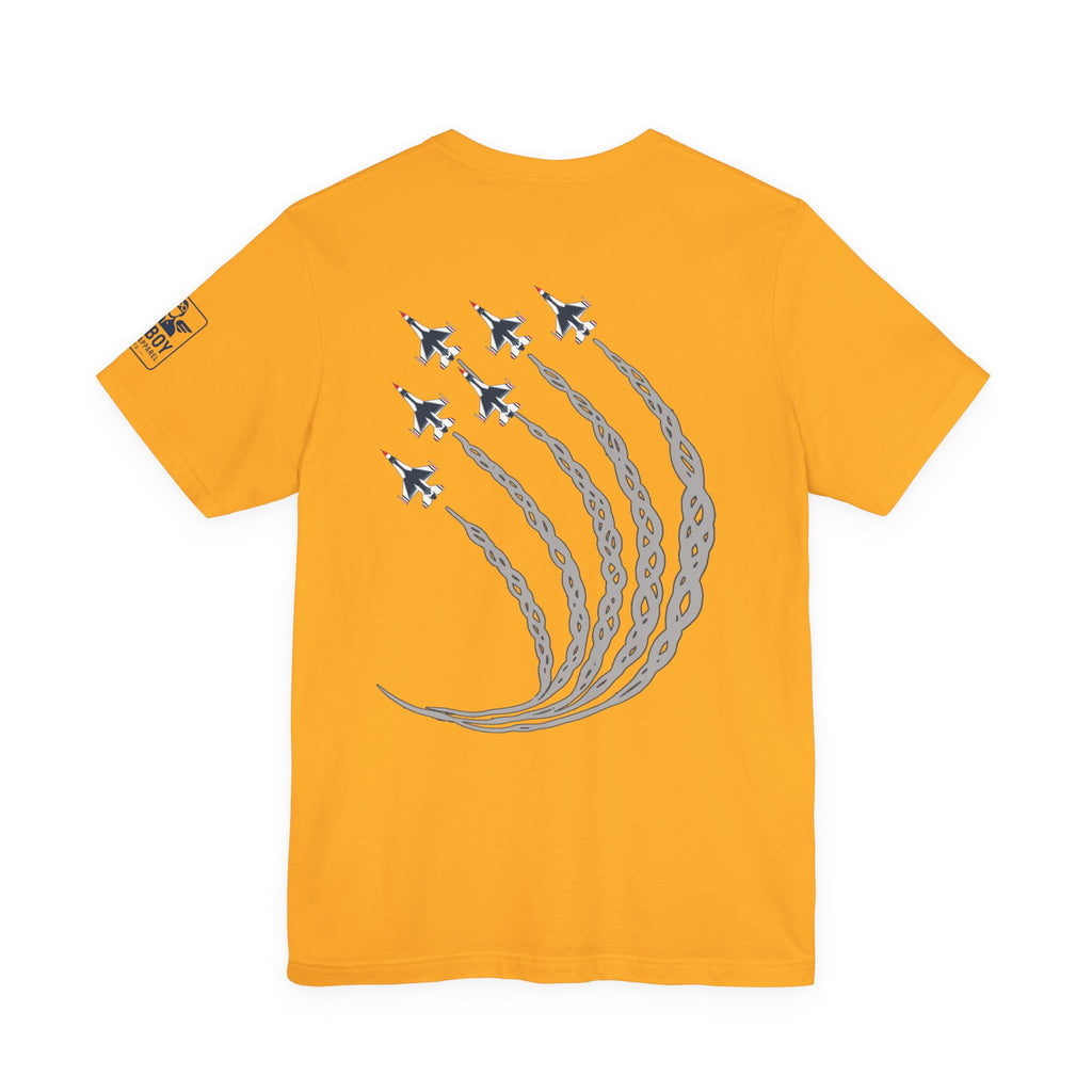 Future Thunderbirds Pilot (front/back)- Young Adult/Teen Jersey Tee