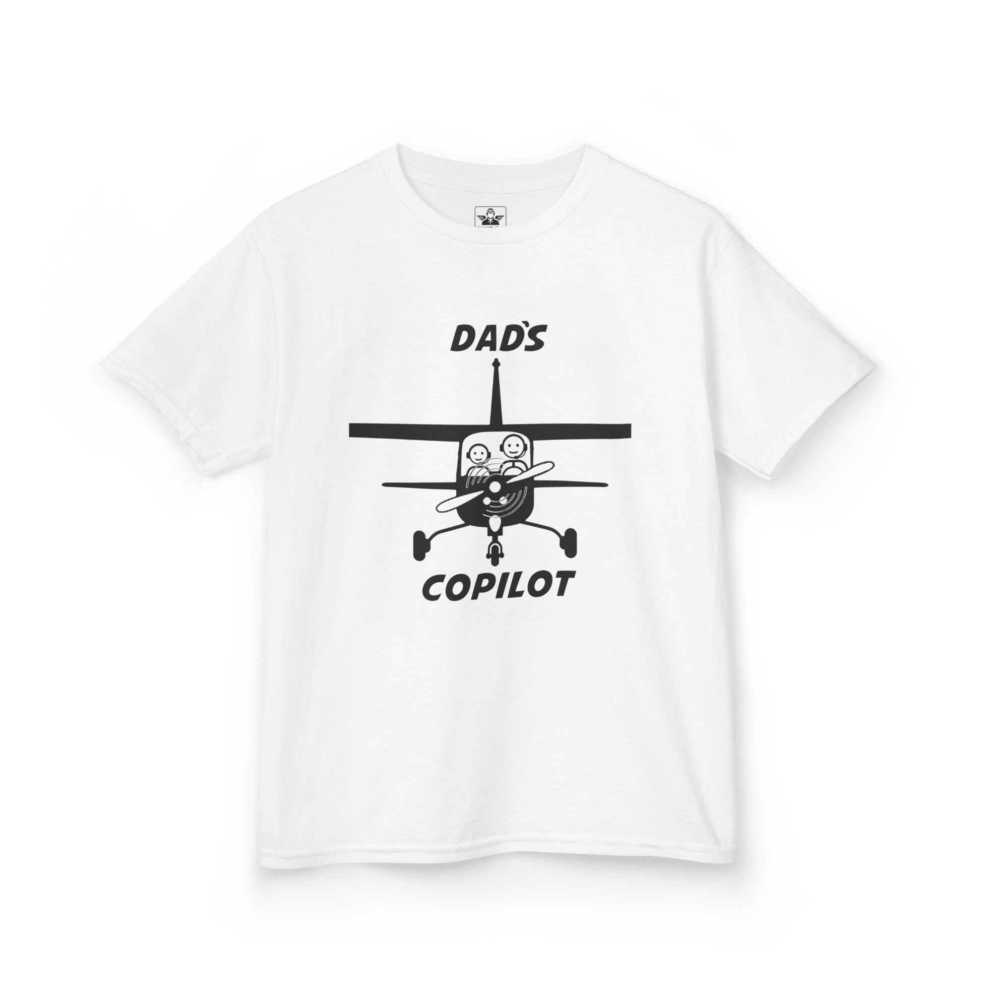 Dad's Copilot - Youth Cotton Tee
