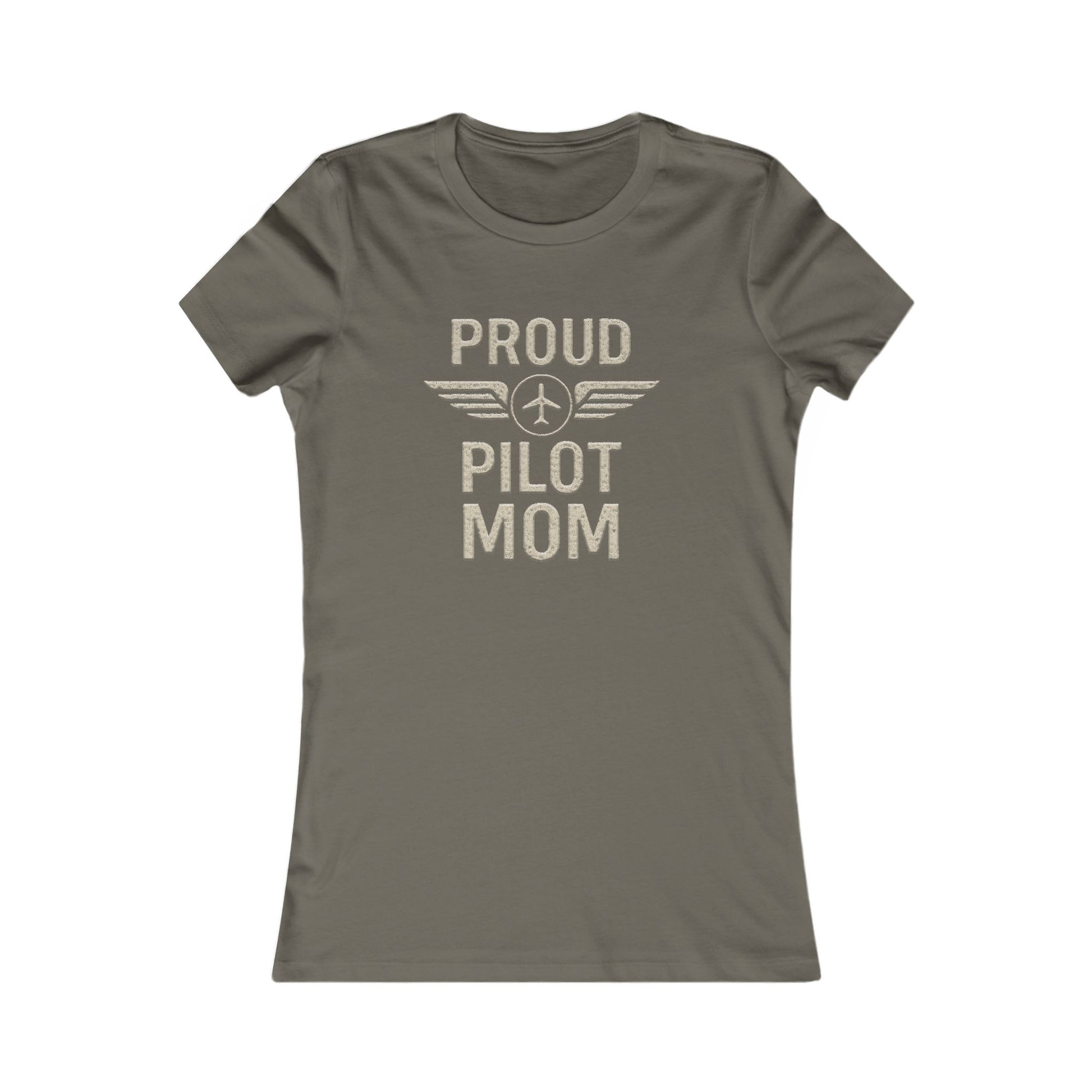 Proud Pilot Mom -  Ladies Crew Neck
