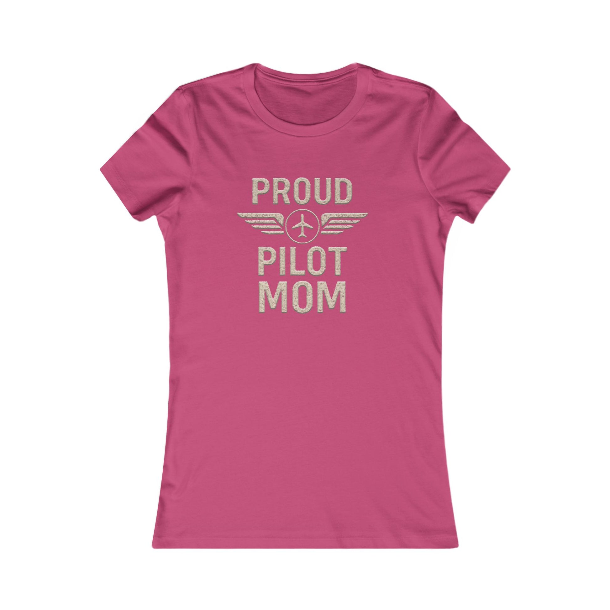 Proud Pilot Mom -  Ladies Crew Neck