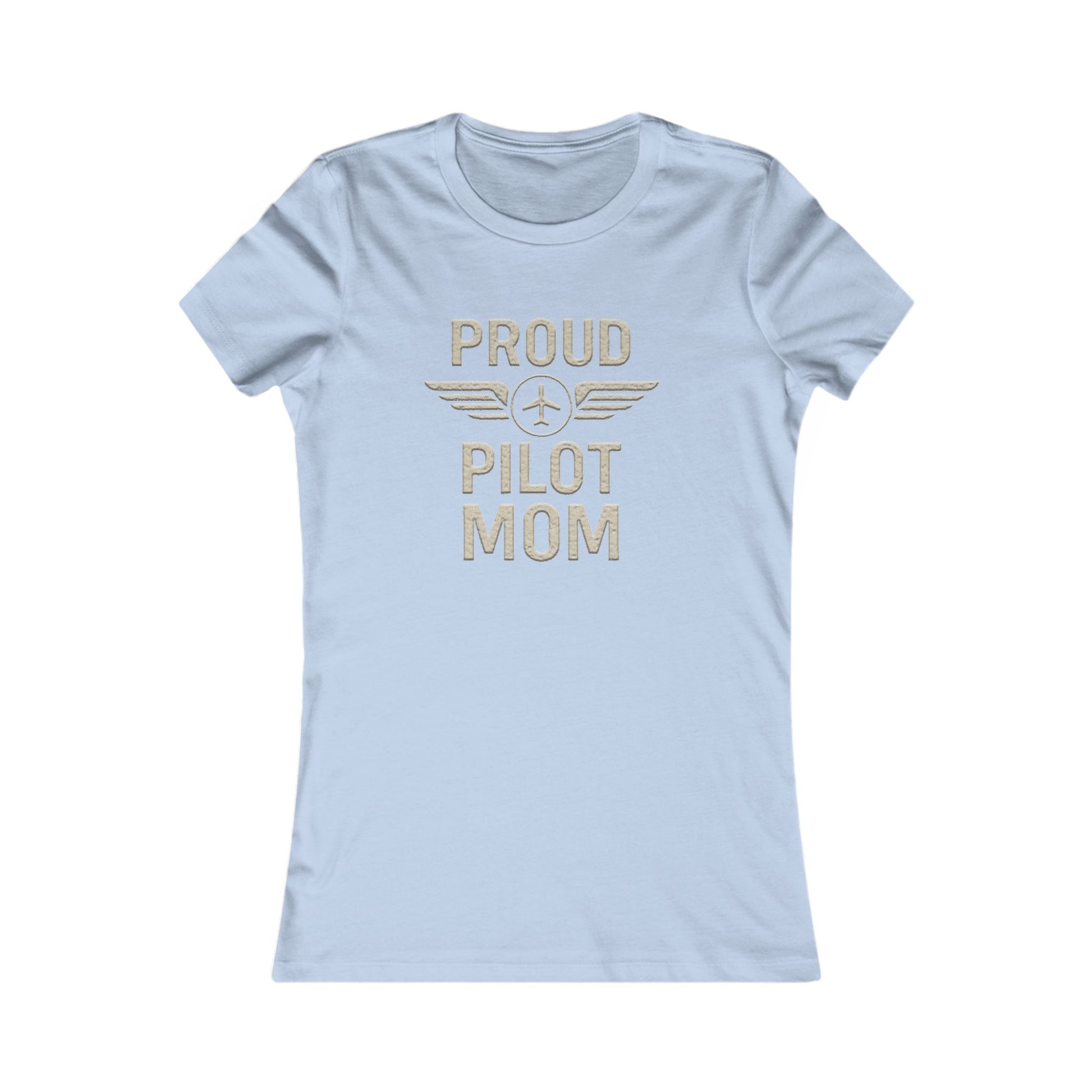 Proud Pilot Mom -  Ladies Crew Neck