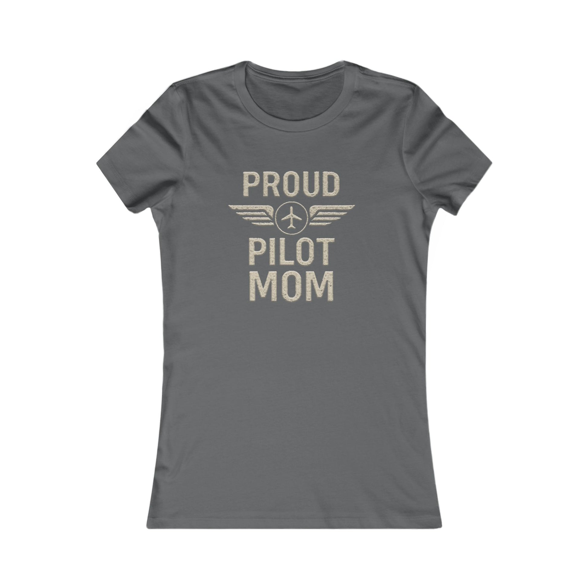 Proud Pilot Mom -  Ladies Crew Neck