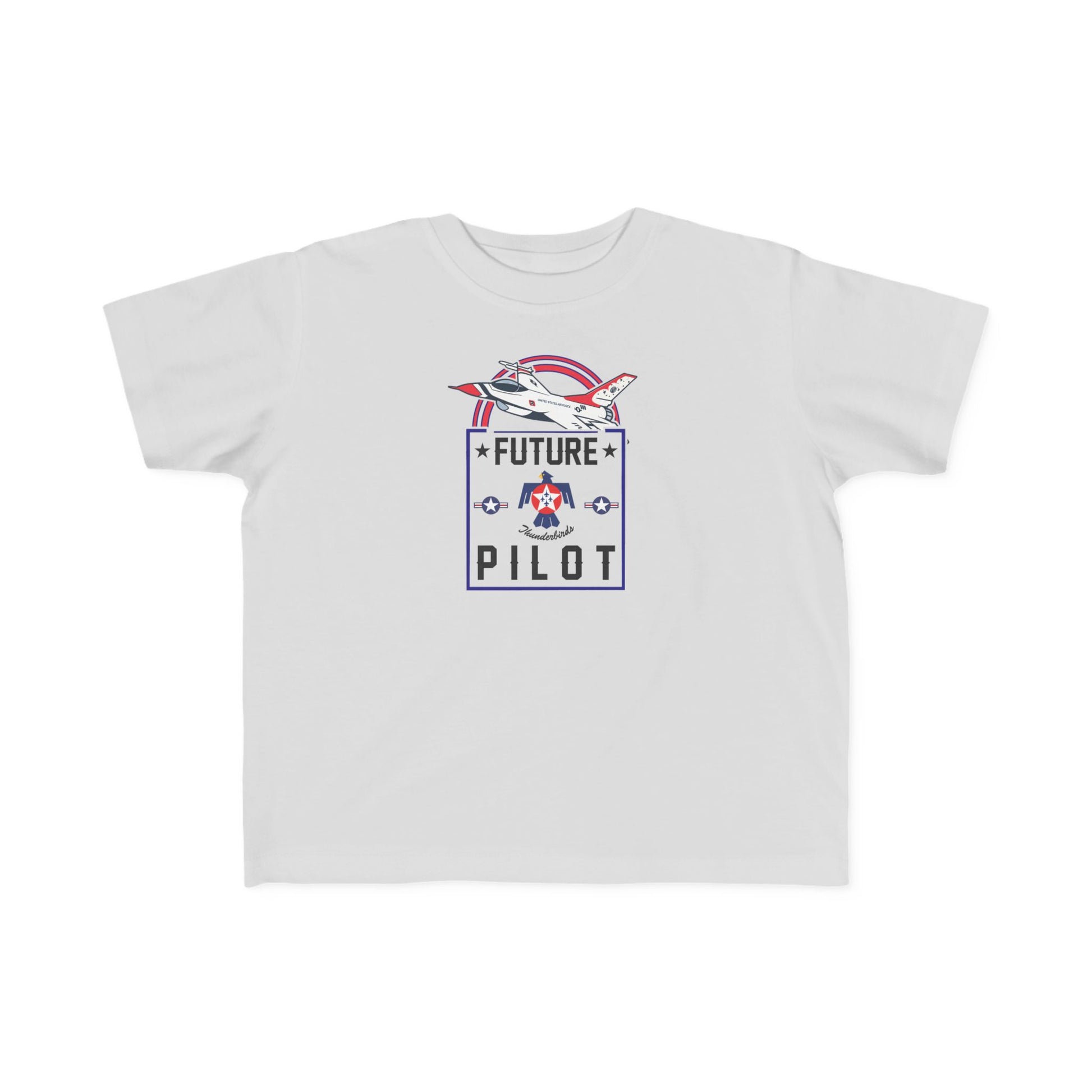 Future Thunderbirds Pilot (front only) - Toddler Jersey T-Shirt