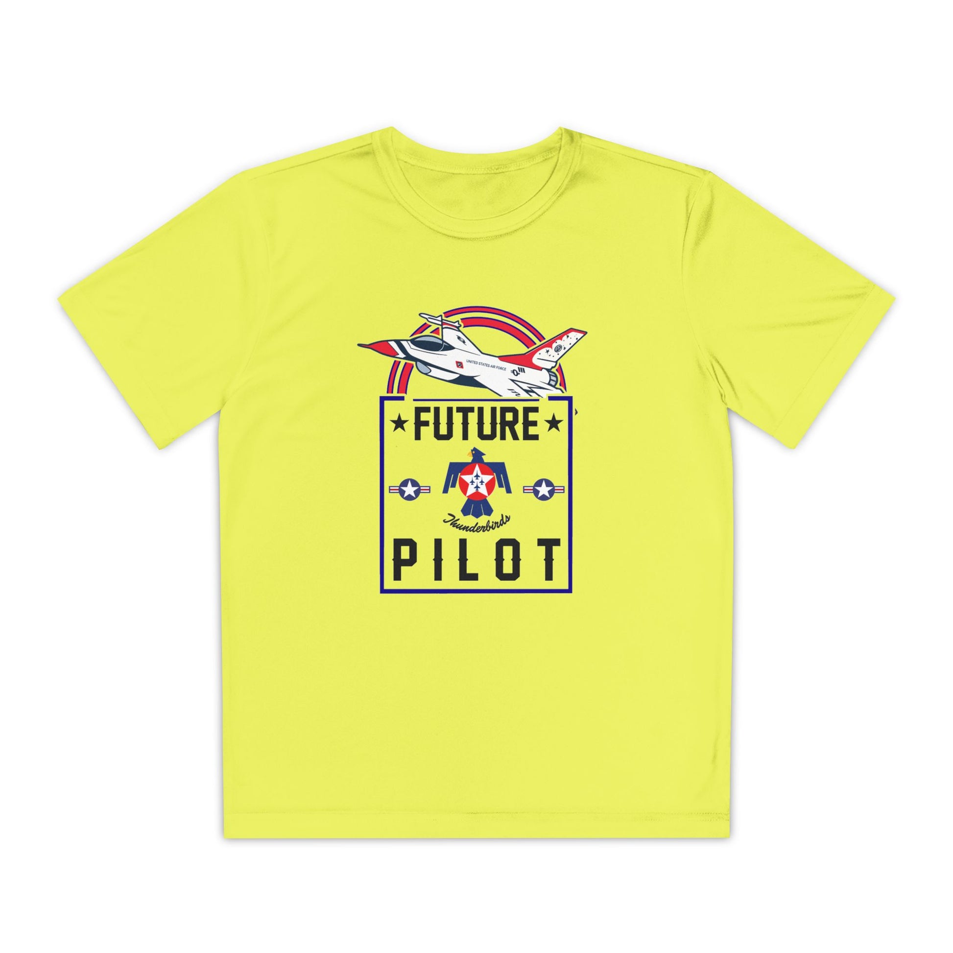 Future Thunderbirds Pilot (front/back)- Youth Jersey Tee