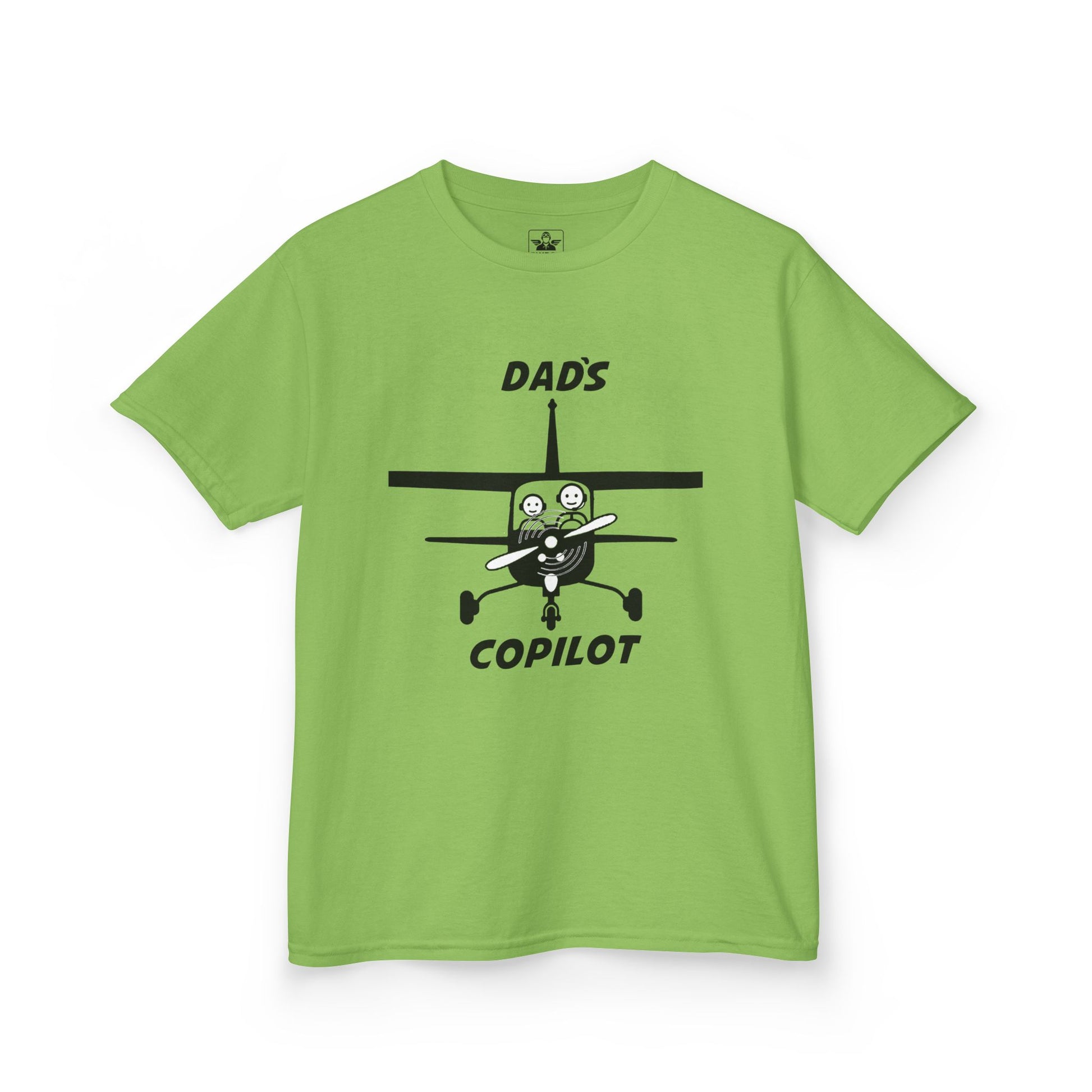 Dad's Copilot - Youth Cotton Tee