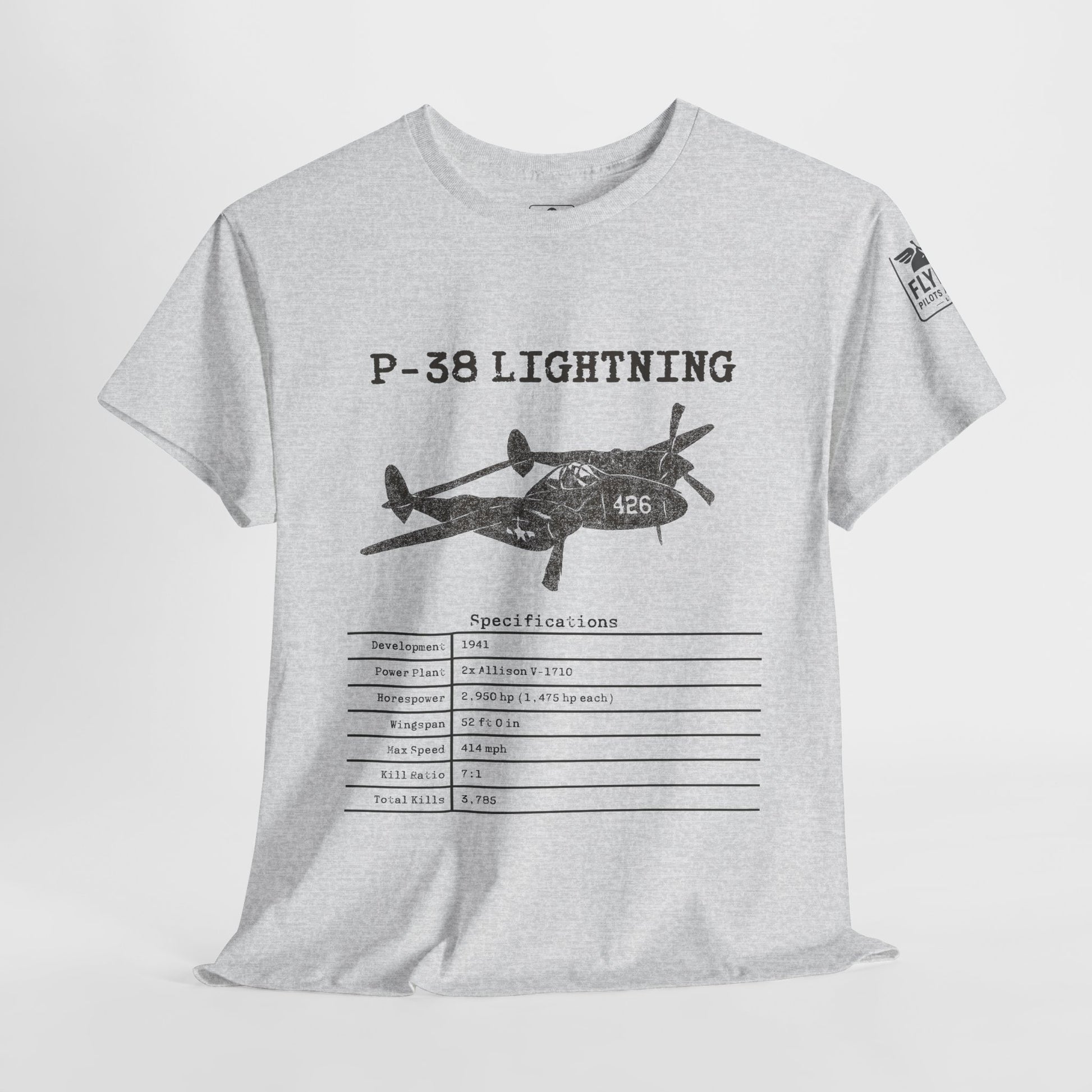 P-38 Lightning Stats