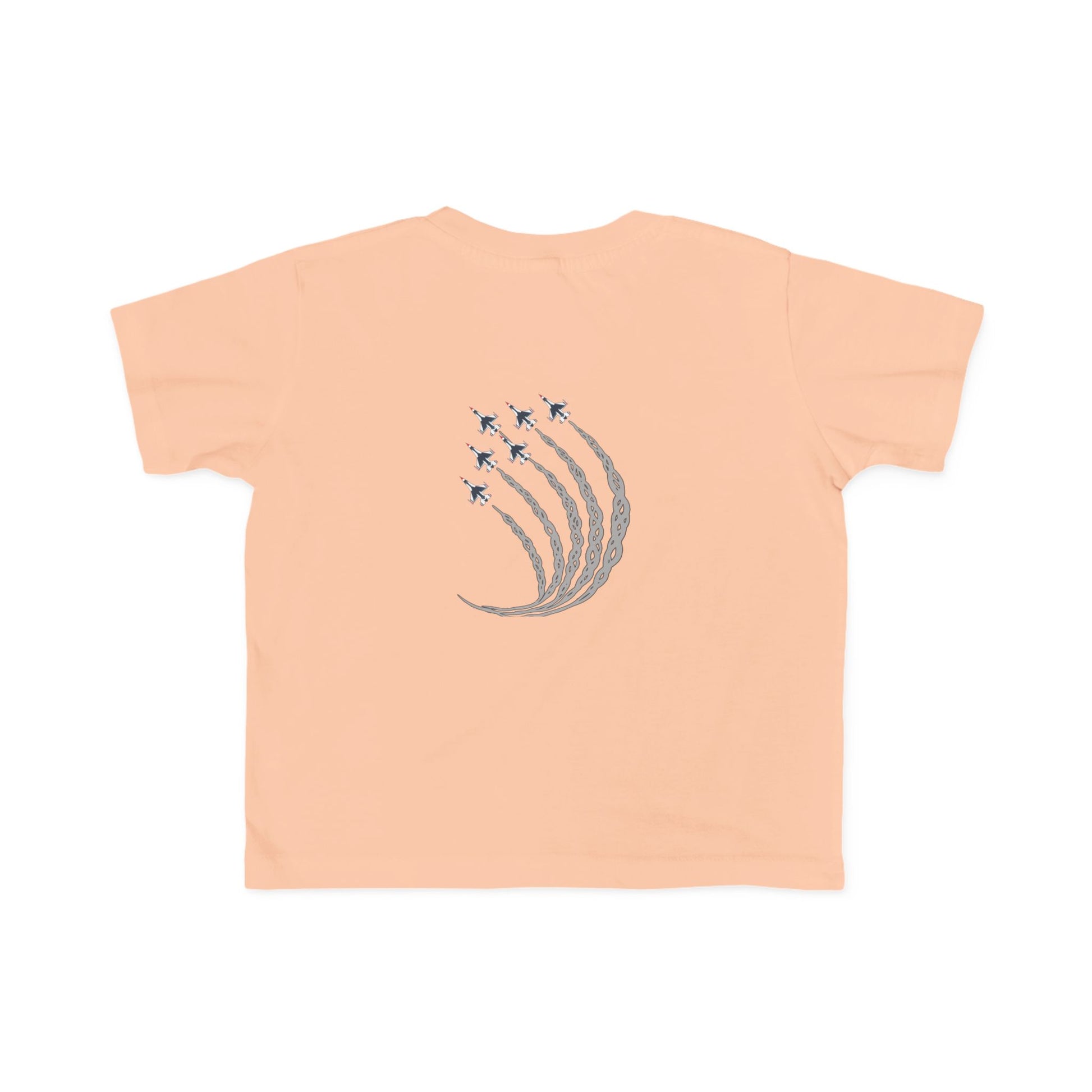 Future Thunderbirds Pilot (front/back) - Toddler Jersey T-Shirt