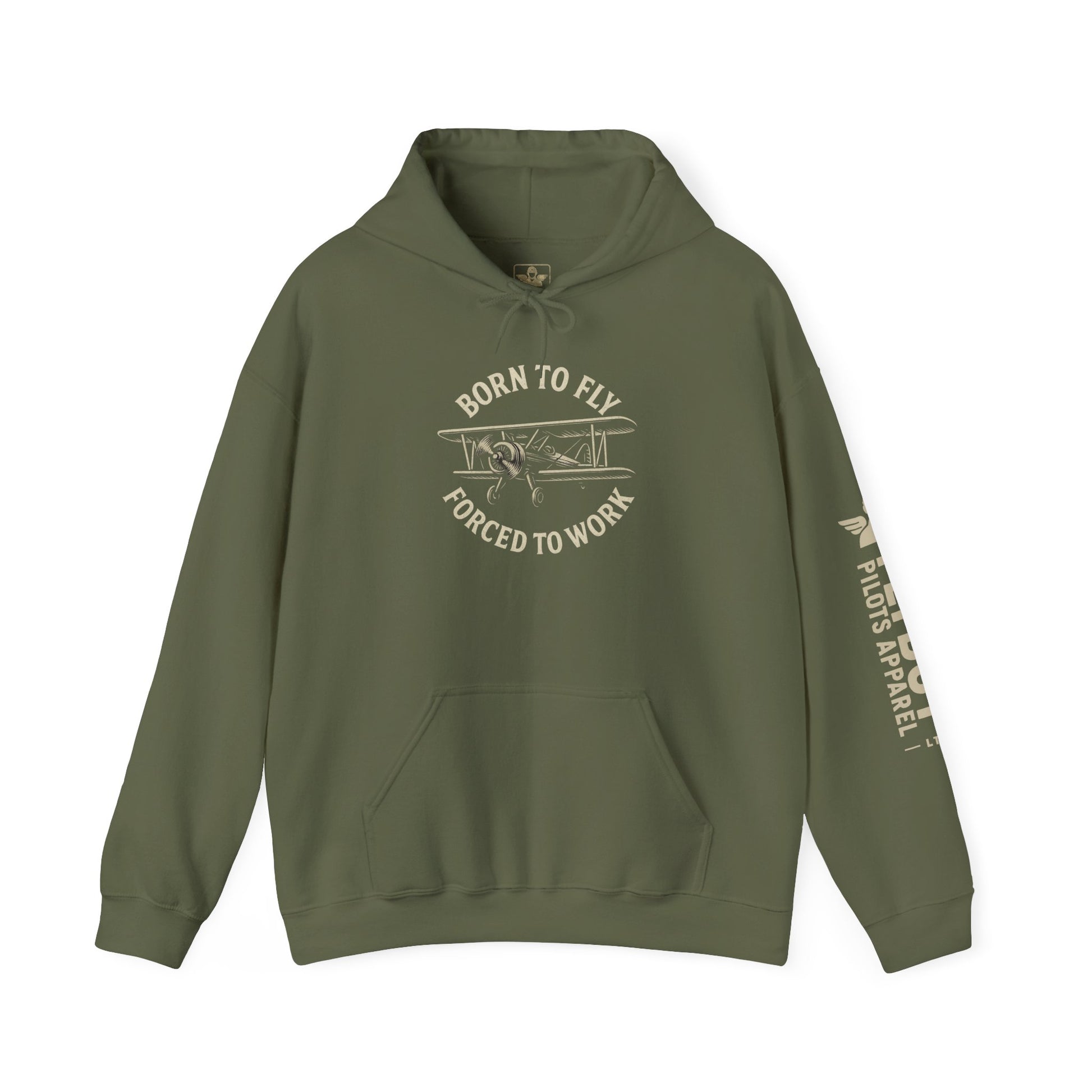 Born to Fly, Forced to Work - Hooded Sweatshirt