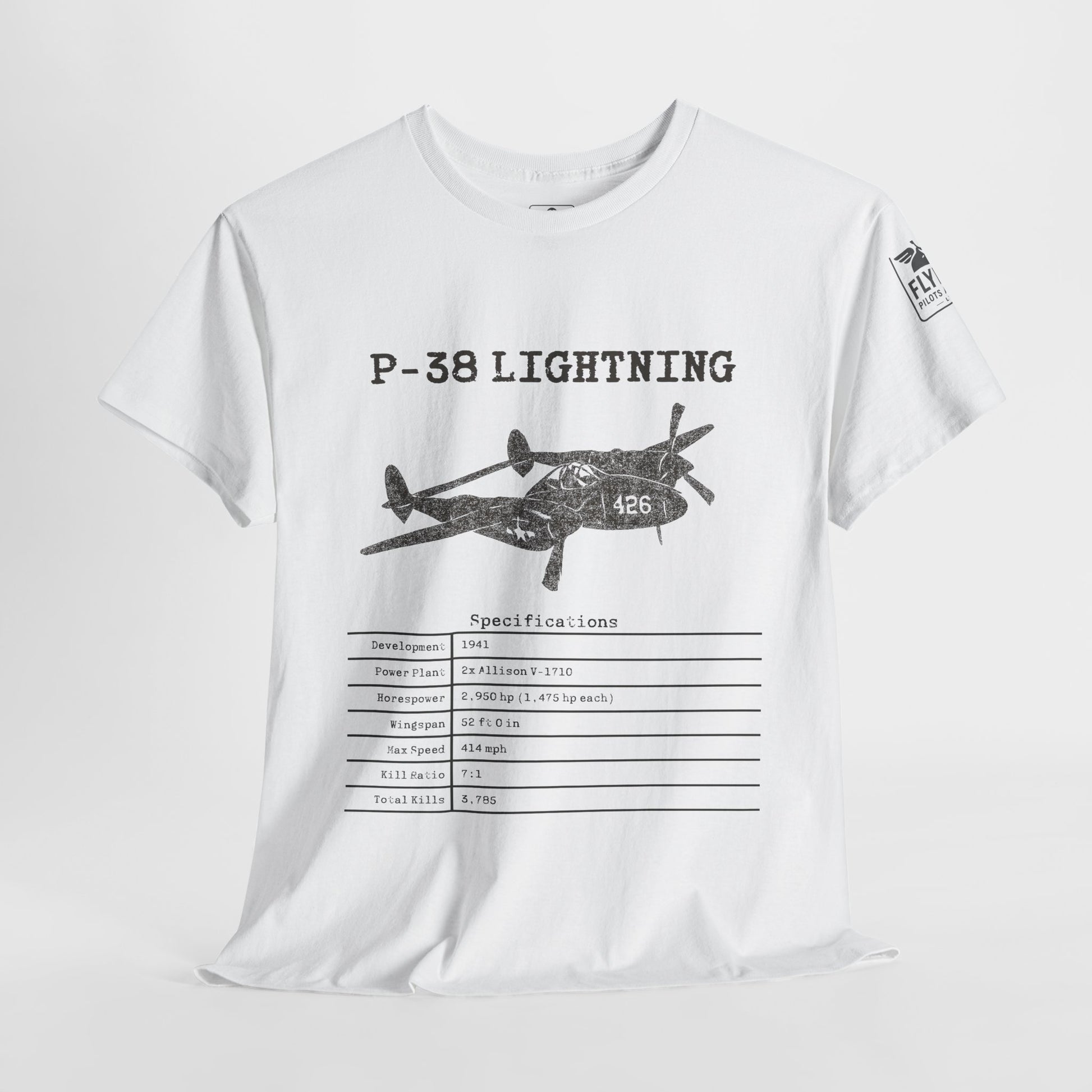 P-38 Lightning Stats
