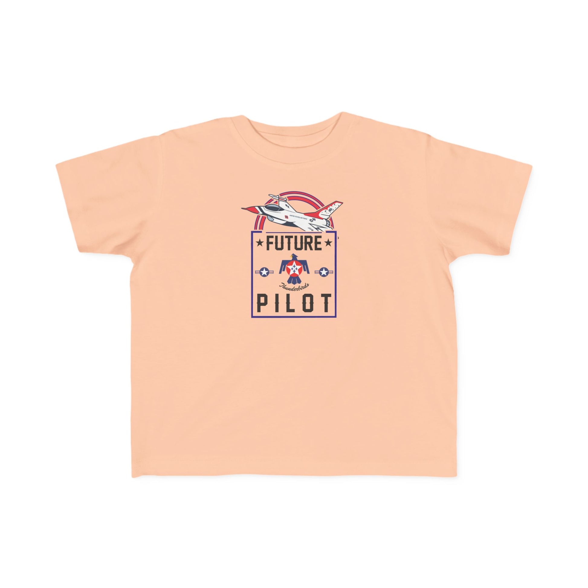 Future Thunderbirds Pilot (front only) - Toddler Jersey T-Shirt
