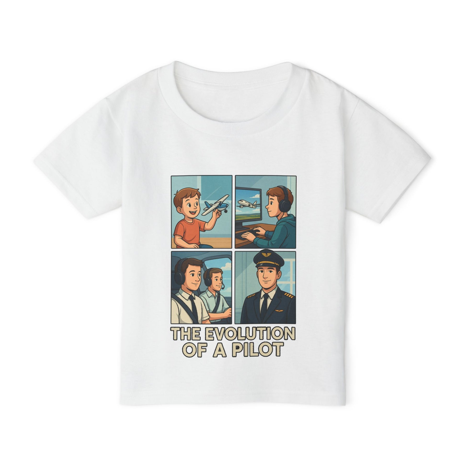Evolution of a Pilot - Toddler Tee