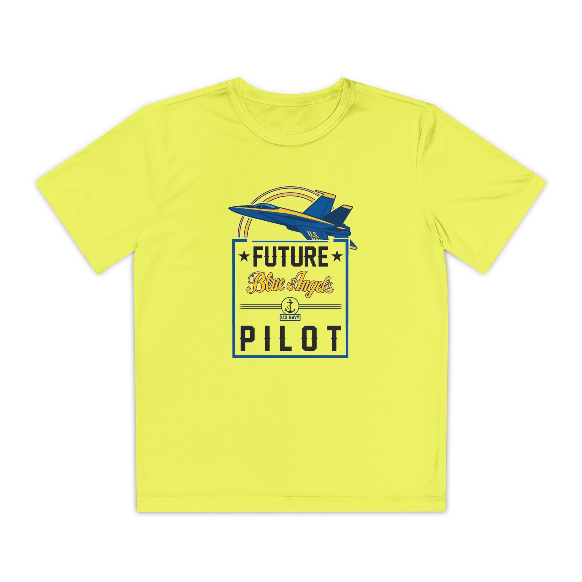 Future Blue Angels Pilot (front only)- Youth Jersey Tee
