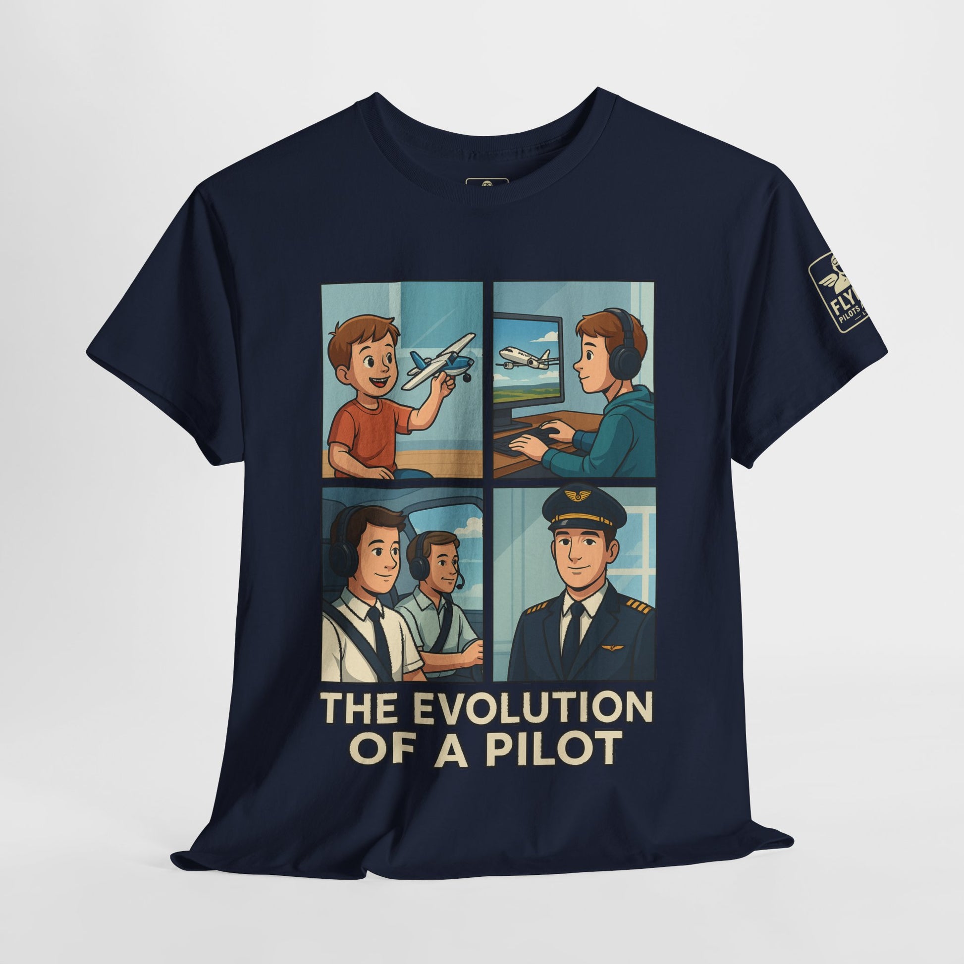 Evolution of a Pilot - T-Shirt