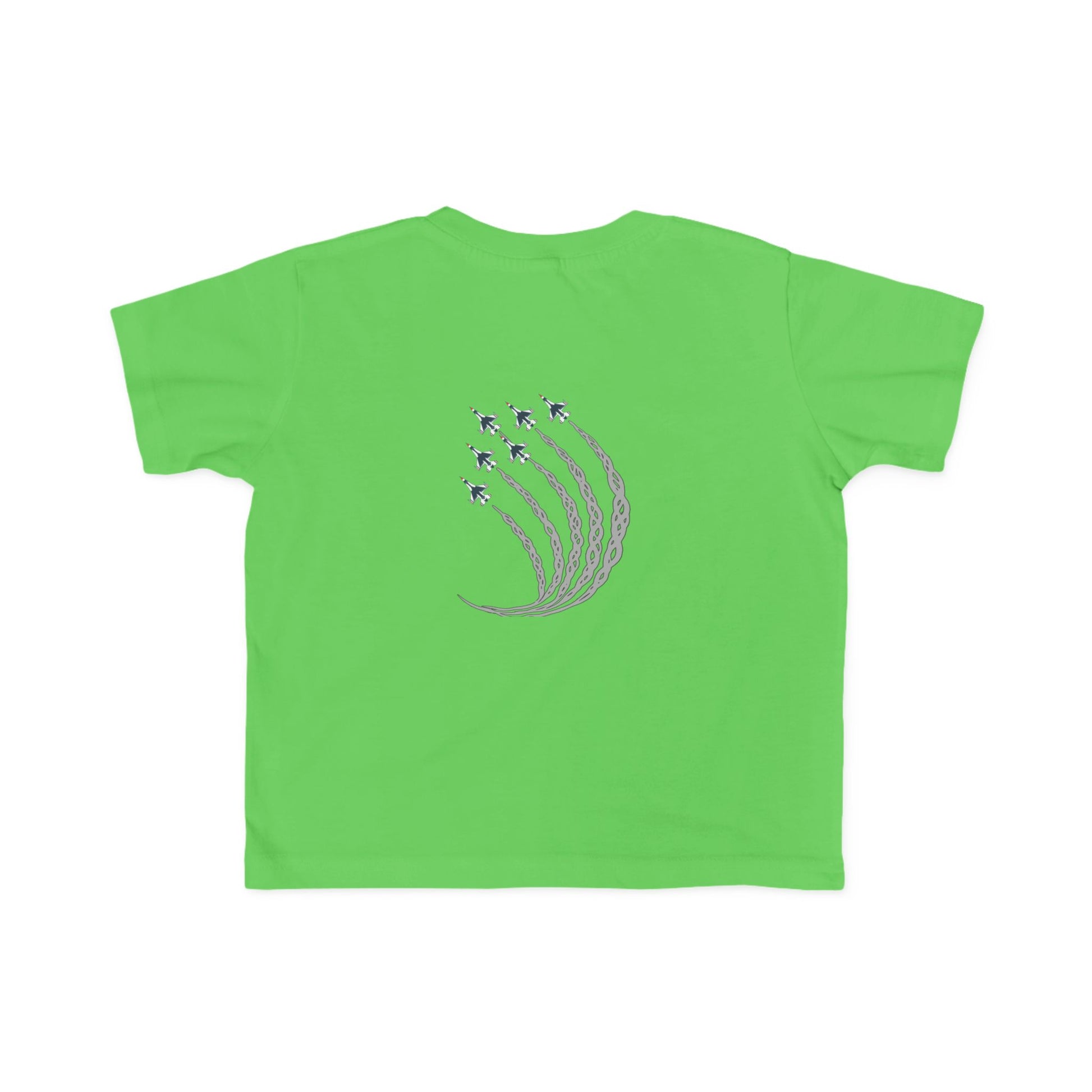 Future Thunderbirds Pilot (front/back) - Toddler Jersey T-Shirt
