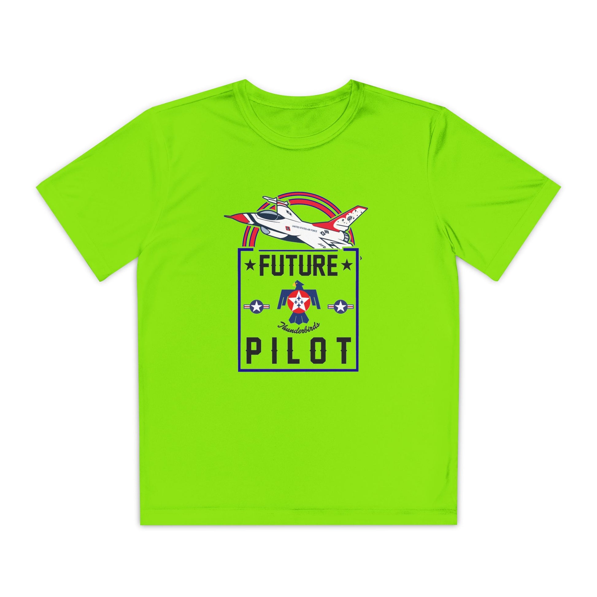 Future Thunderbirds Pilot (front only)- Youth Jersey Tee