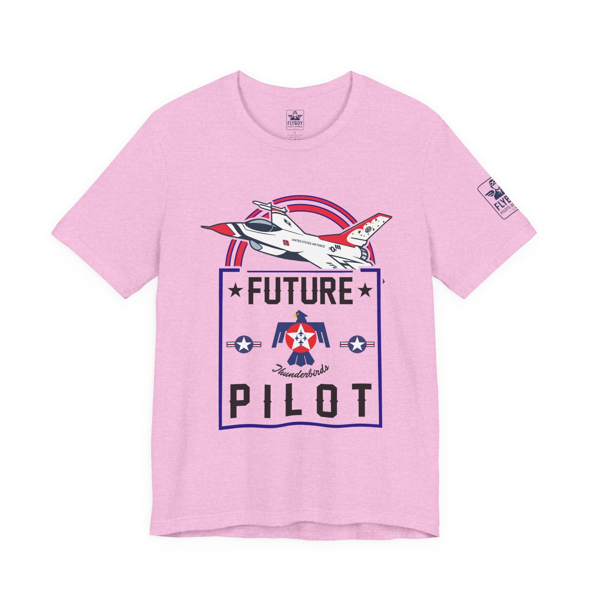 Future Thunderbirds Pilot (front/back)- Young Adult/Teen Jersey Tee