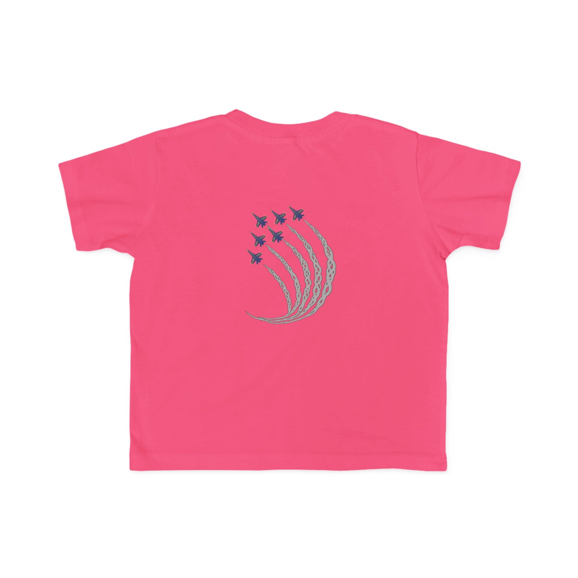 Future Blue Angels Pilot (front/back) - Toddler Jersey T-Shirt
