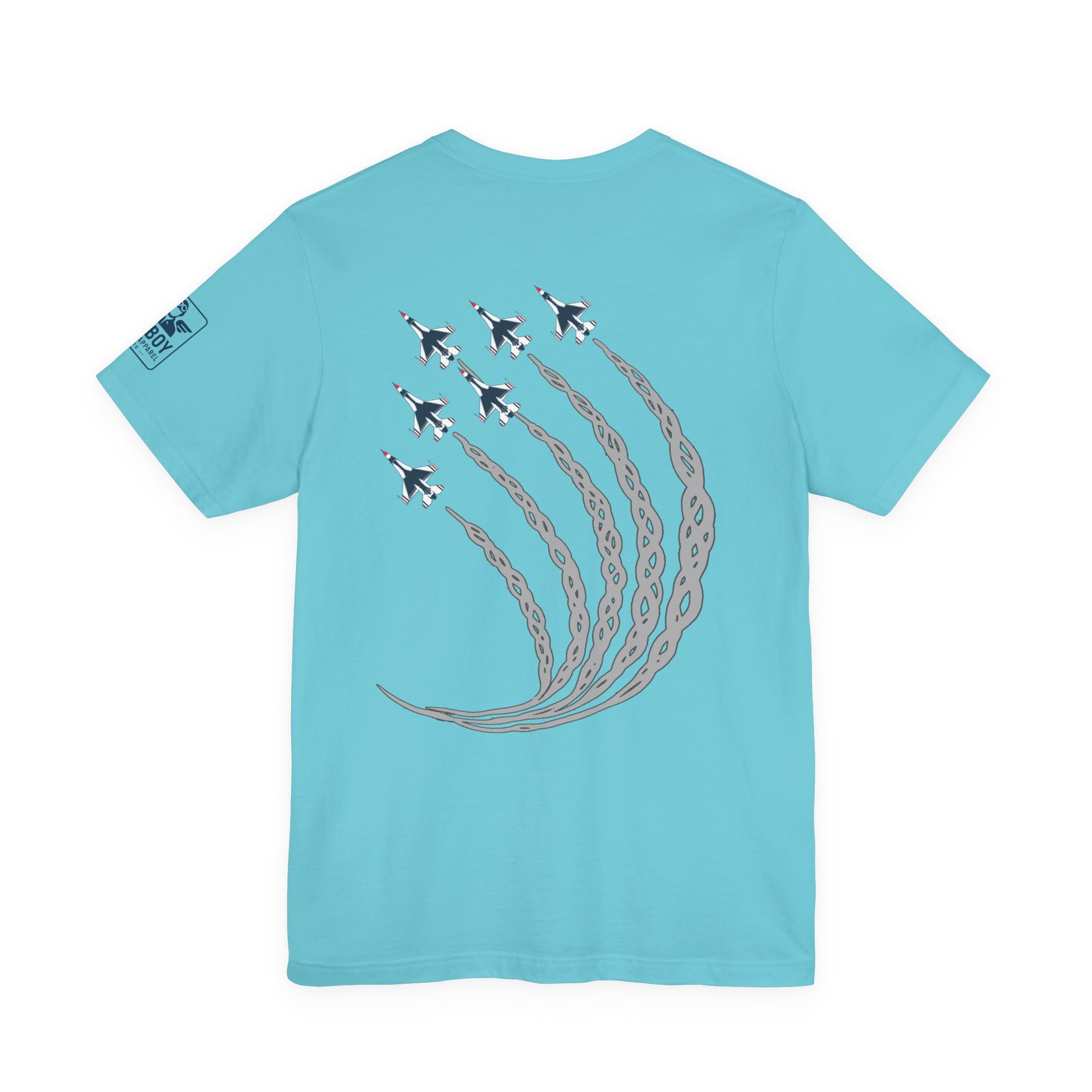Future Thunderbirds Pilot (front/back)- Young Adult/Teen Jersey Tee