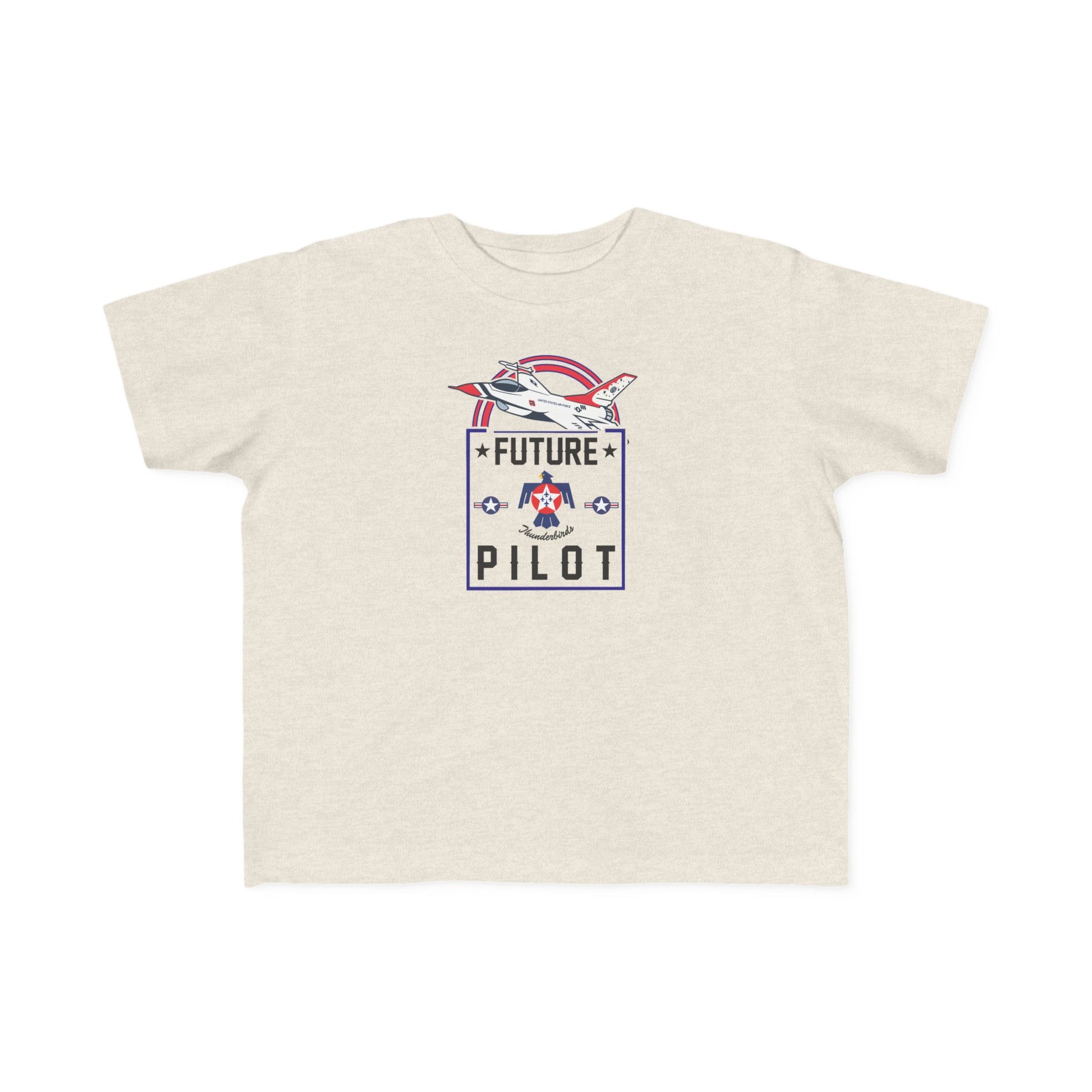 Future Thunderbirds Pilot (front only) - Toddler Jersey T-Shirt